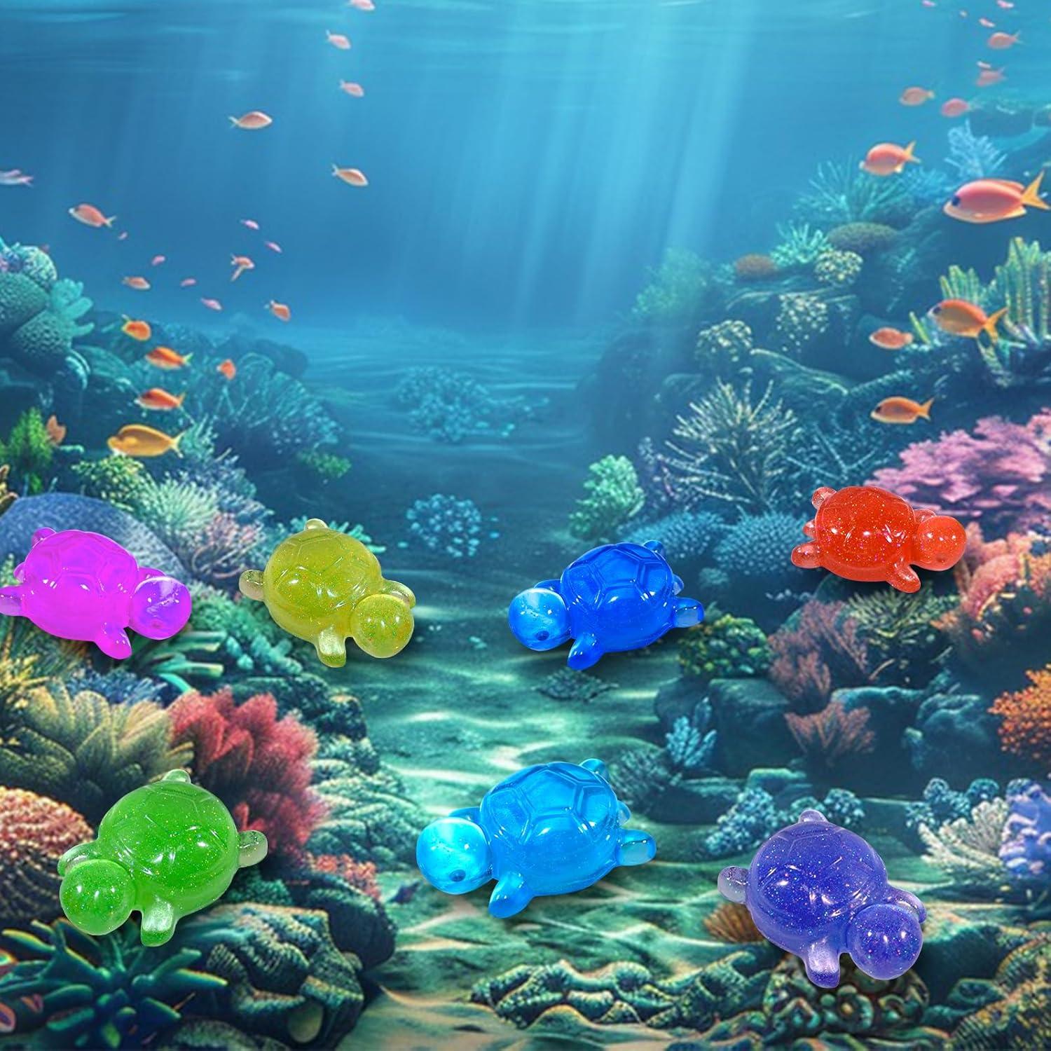 Moldes de Silicona Tortuga Mini 2Pcs BROVITI para Manualidades