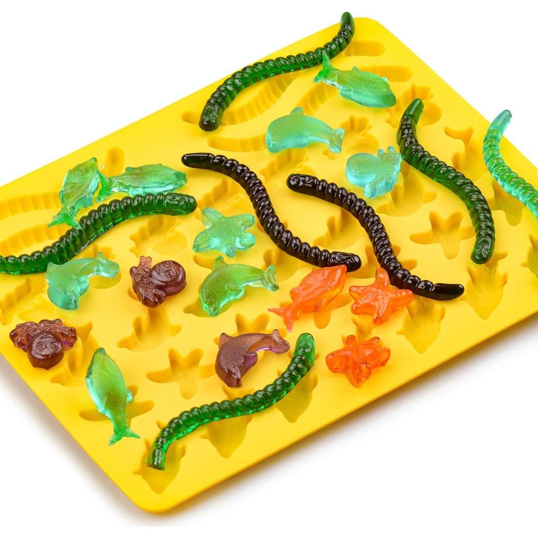 Molde de Silicona para Caramelos CAKETIME - Set de 4 Animales