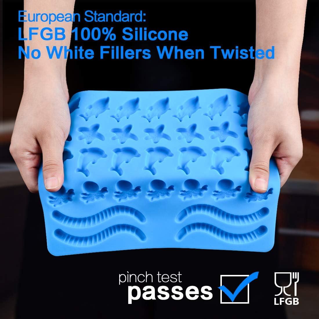 Molde de Silicona para Caramelos CAKETIME - Set de 4 Animales