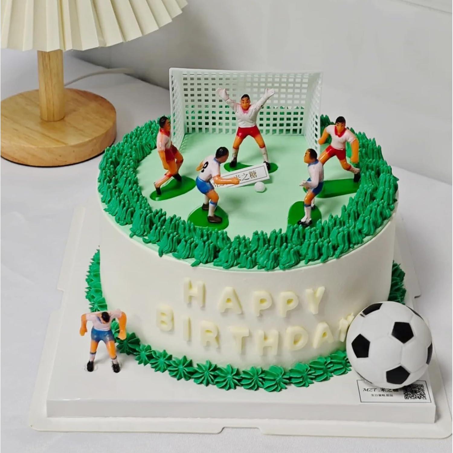 Molde de Silicona para Pasteles IKOJING Jugador de Fútbol