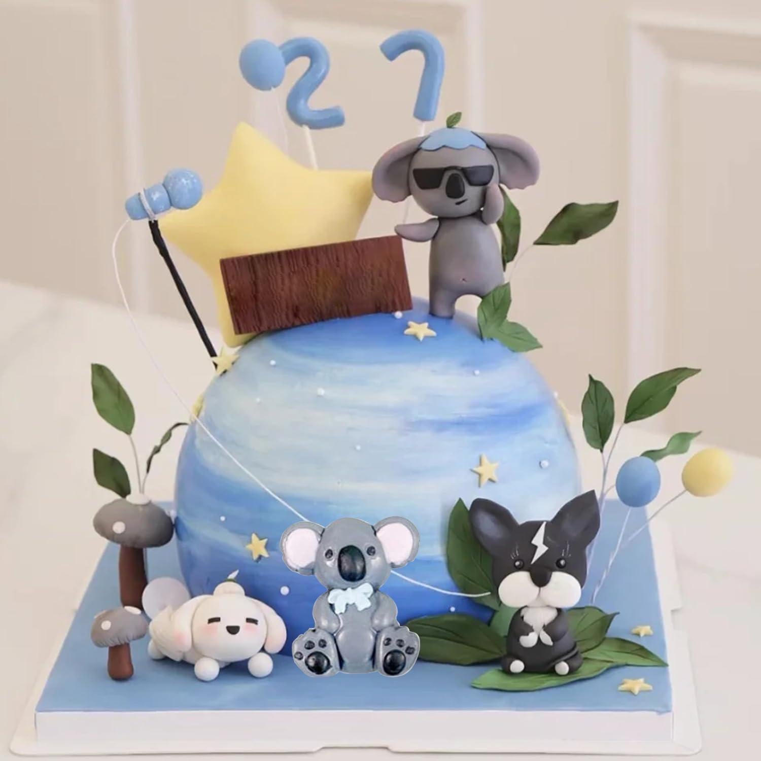 Molde de Silicona para Fondant Koala YIHUOMOLDS 10.5x6.1cm