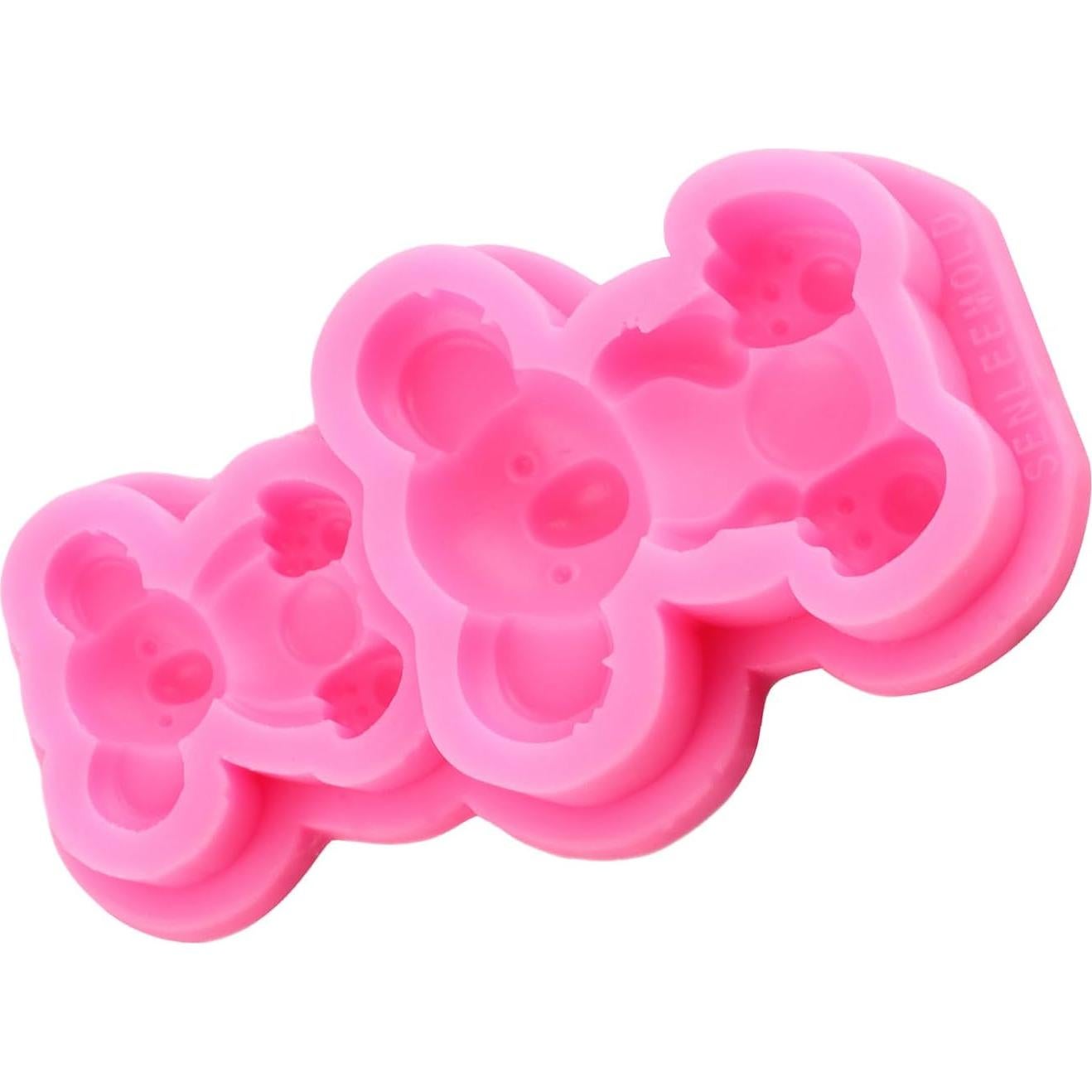 Molde de Silicona para Fondant Koala YIHUOMOLDS 10.5x6.1cm