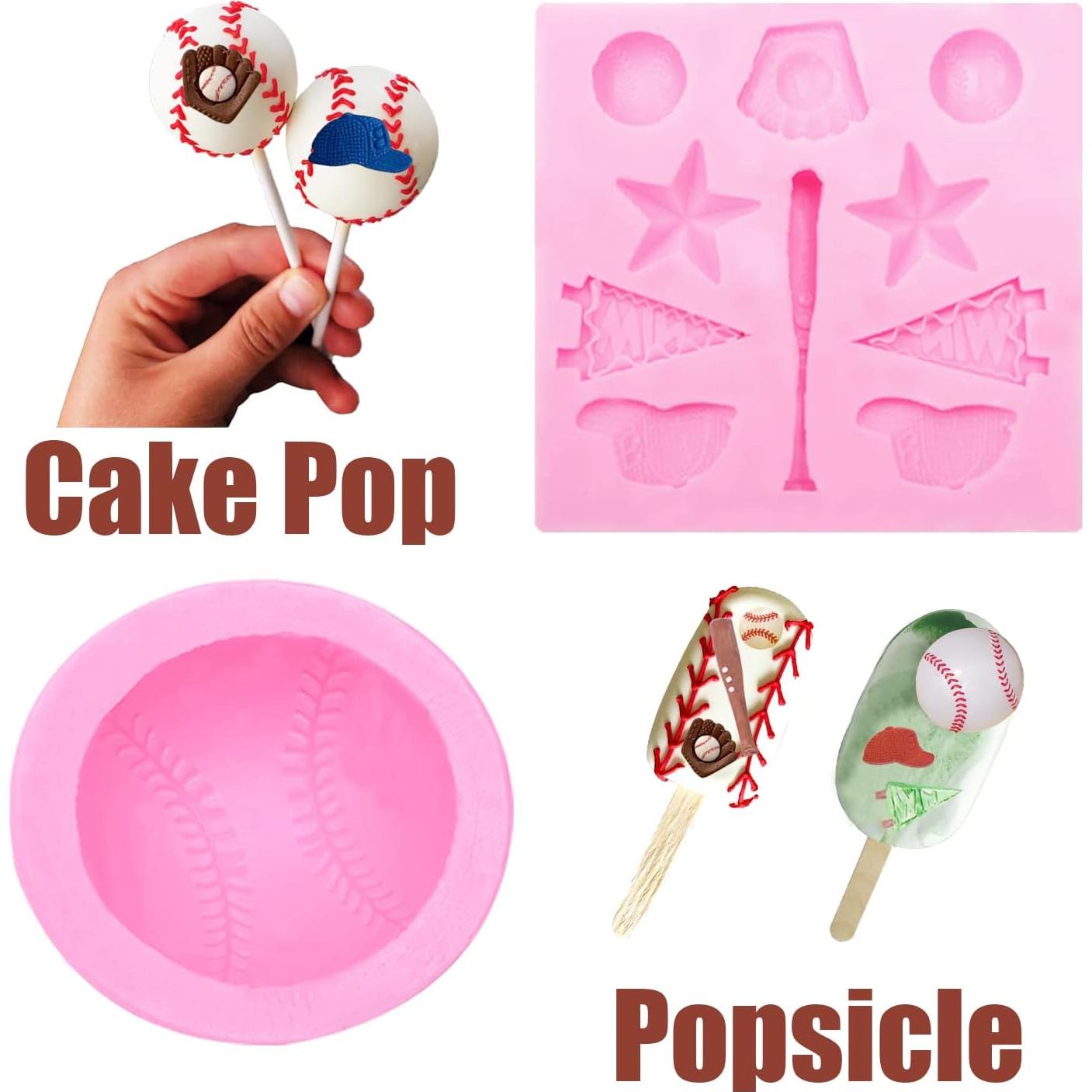 Moldes de Silicona para Chocolate y Fondant YWZBOMOLDRM - 3 Pcs