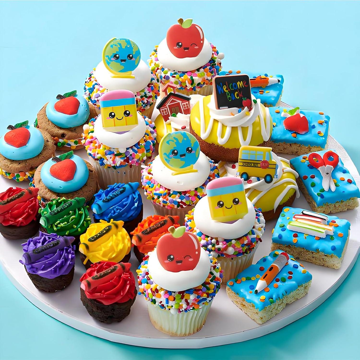 Moldes de Silicona para Fondant Regreso a Clases Xcake Lcook 4 Pcs