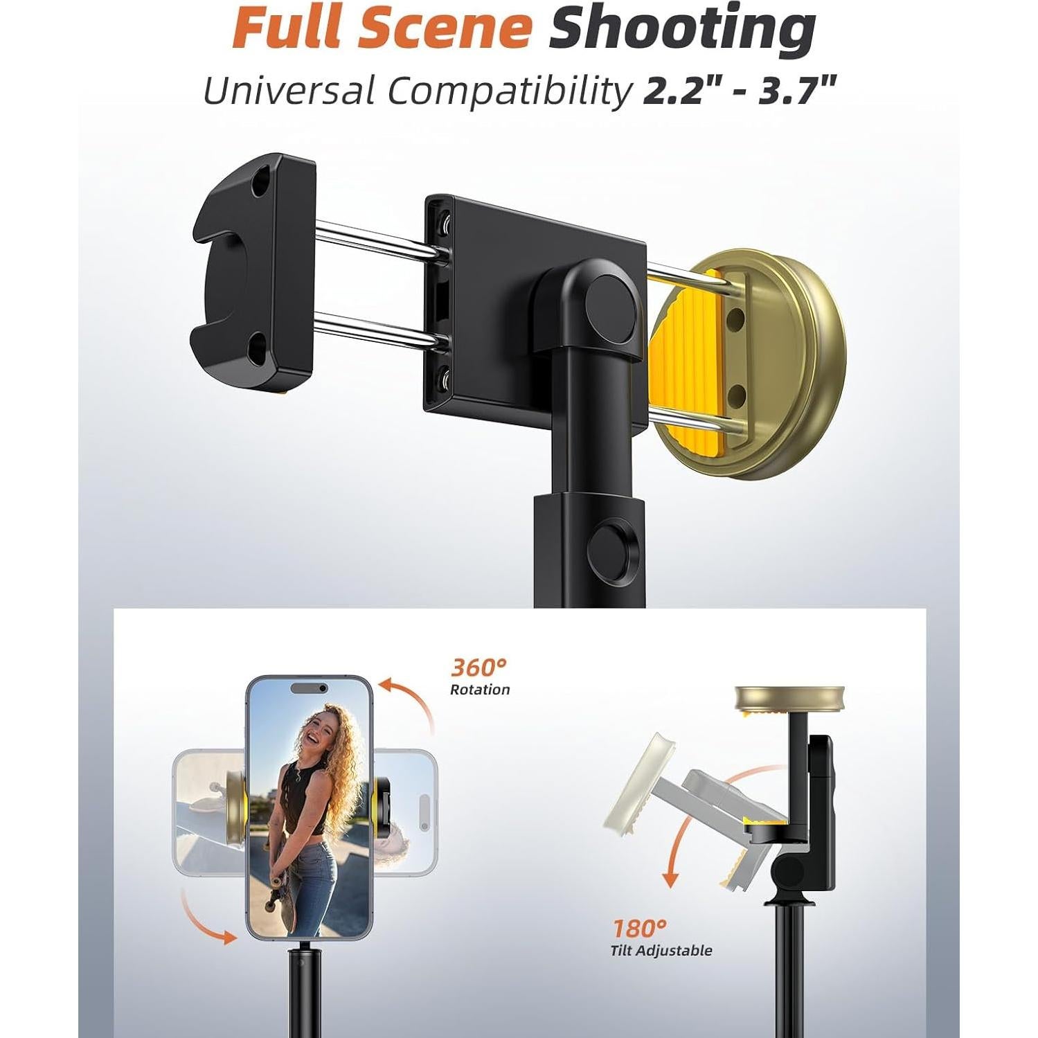 Trípode Vimose para Teléfono 157 cm con Control Remoto