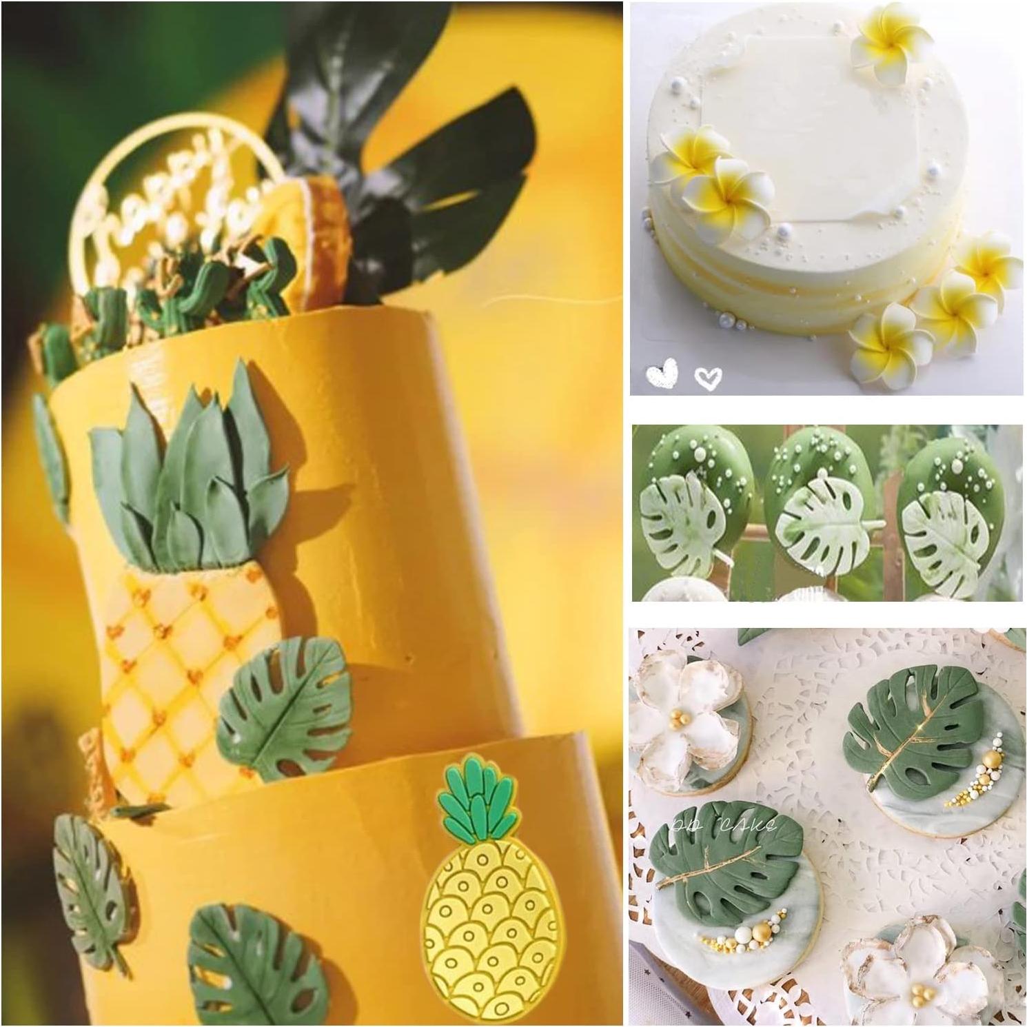 Set de 6 Moldes de Silicona para Decorar Pasteles ZiXiang