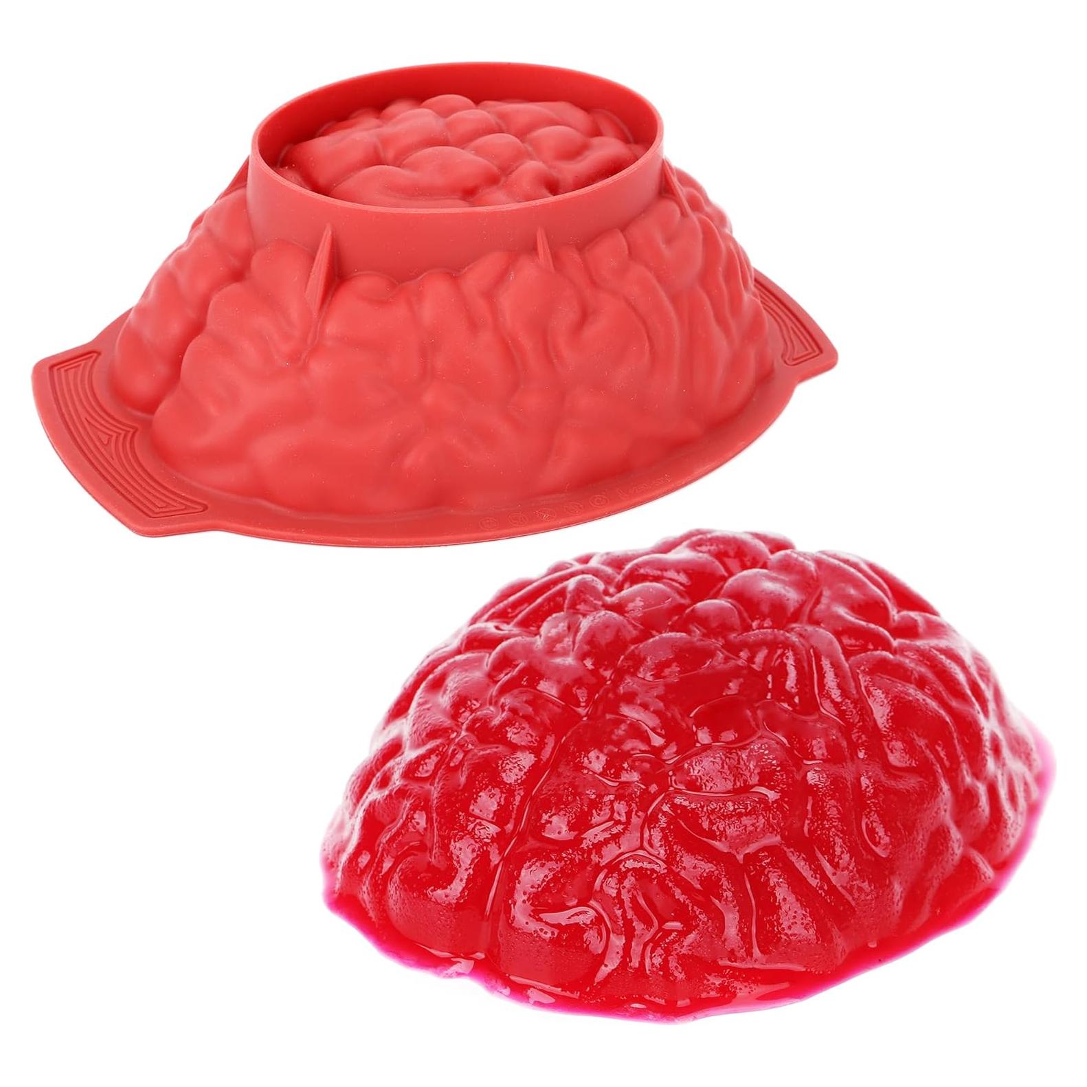 Molde de Gelatina de Cerebro UWILLION de Silicona 24.4x17.8cm