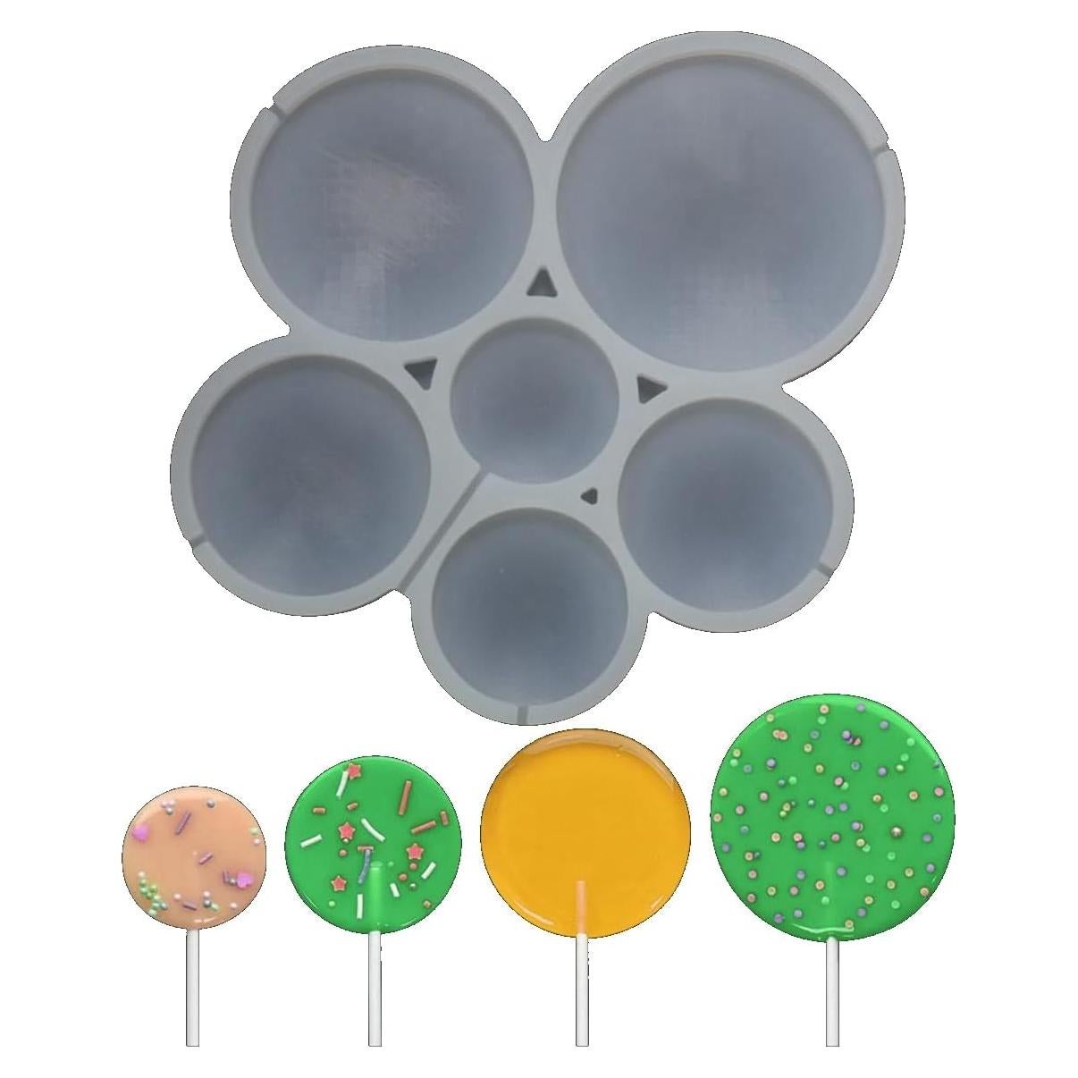 Molde de Silicona Redondo 2 Piezas Mostsom para Repostería