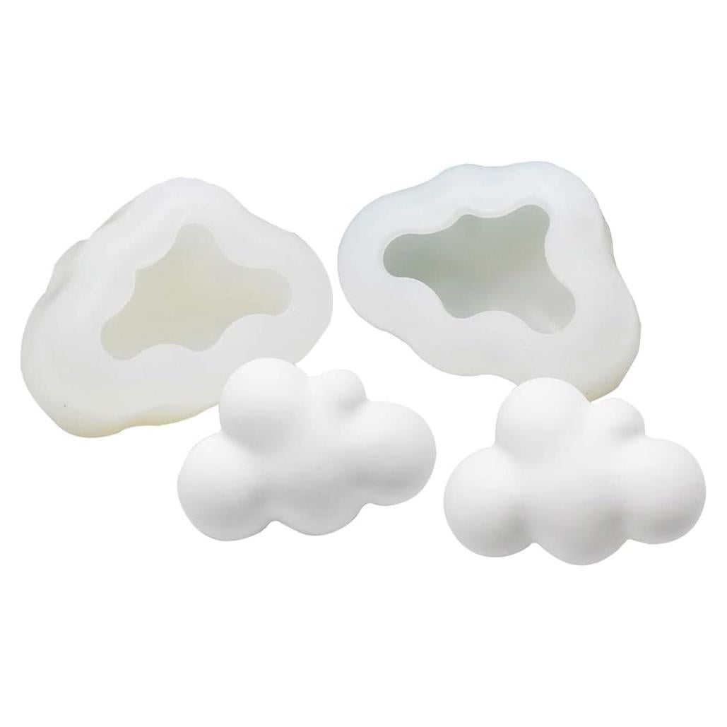 Molde de Silicona 3D Nube Fewo para Chocolates y Jabones