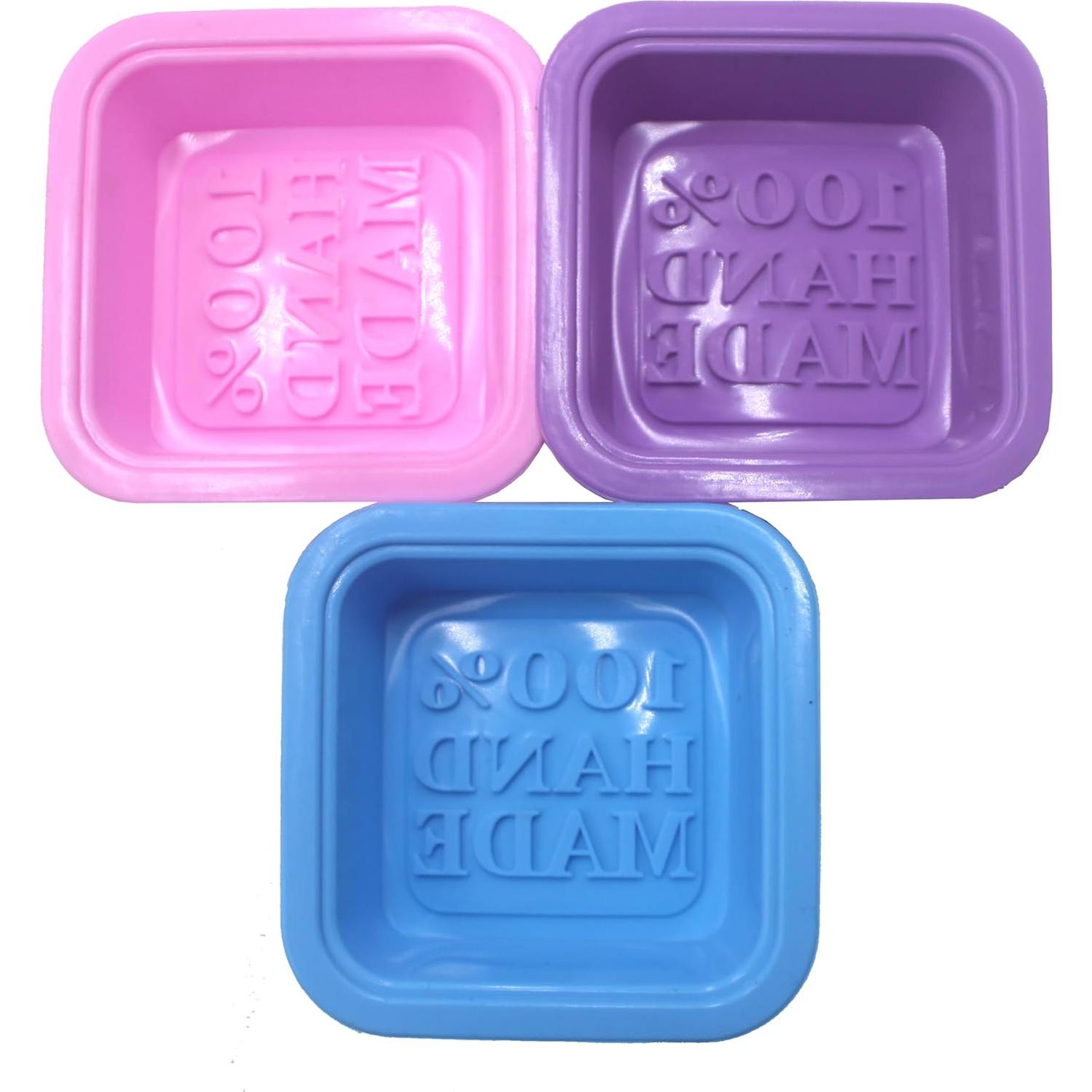 Juego de 30 Moldes de Jabón de Silicona FIVOENDAR - A prueba de Horno y Lavavajillas