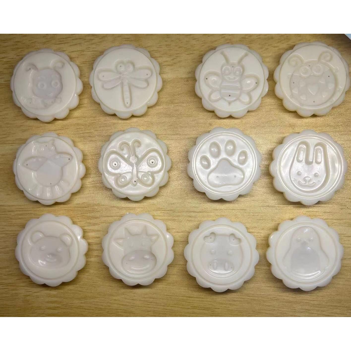 Set de Molde para Bombas de Baño Yeustkony con 12 Sellos