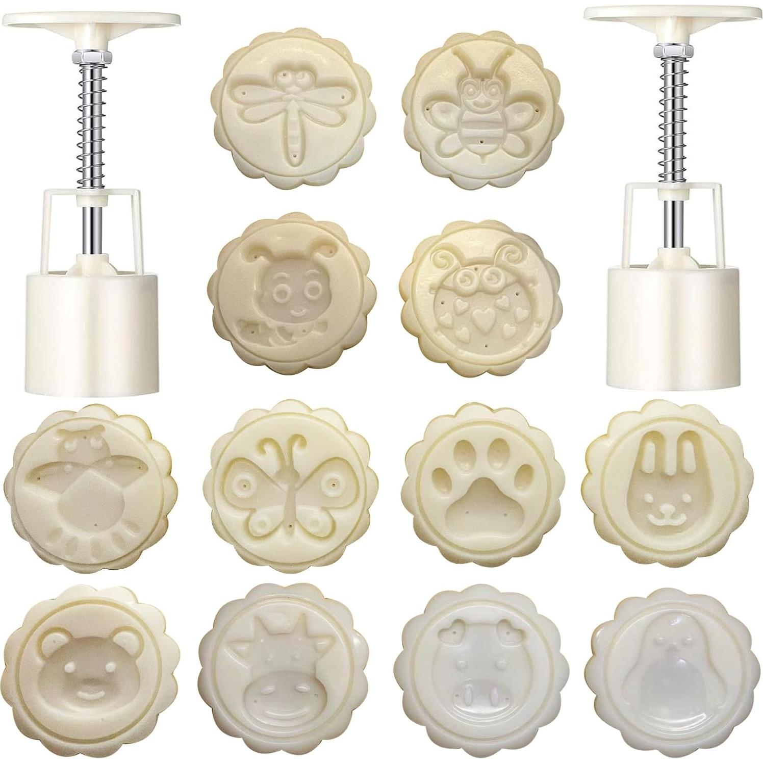 Set de Molde para Bombas de Baño Yeustkony con 12 Sellos