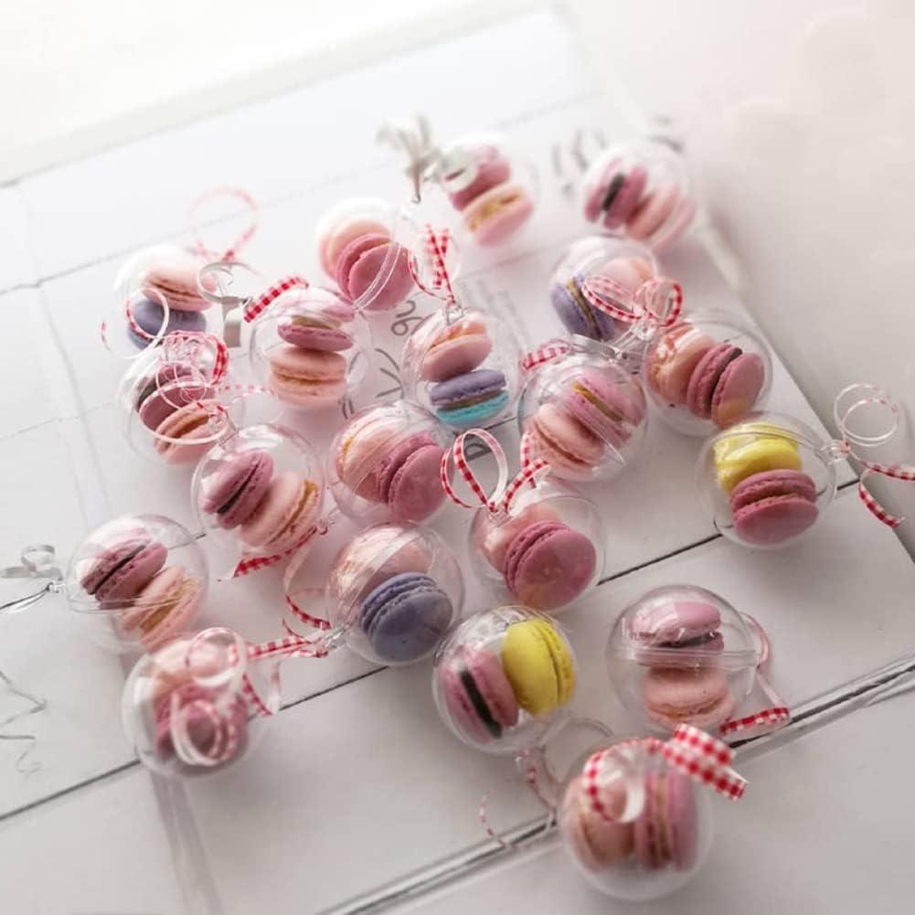 Moldes de Bombas de Baño YXQ 40mm Transparentes - Paquete de 50