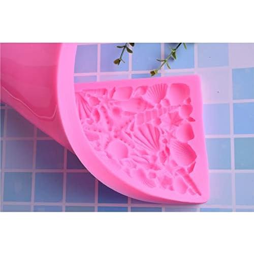 Molde de Silicona Gulinaza Concha Marino 35.7x12.8cm