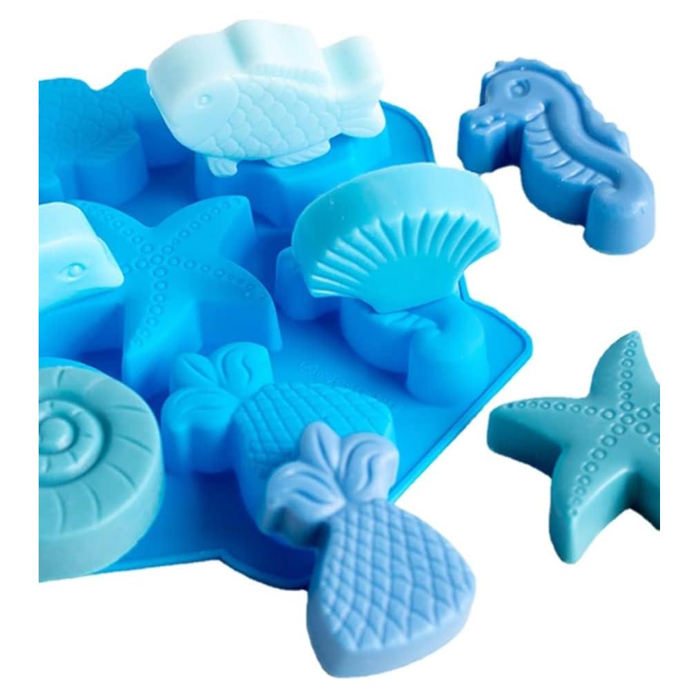 Molde de Silicona Creativo JIINWINHT para Jabón y Velas