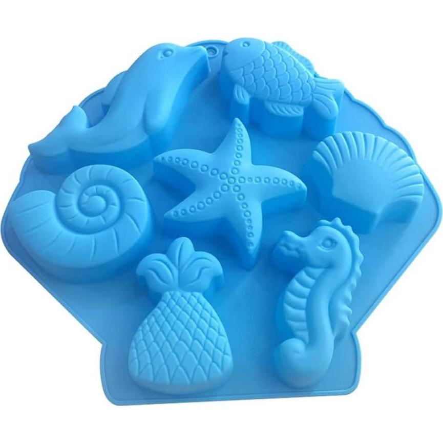 Molde de Silicona Creativo JIINWINHT para Jabón y Velas