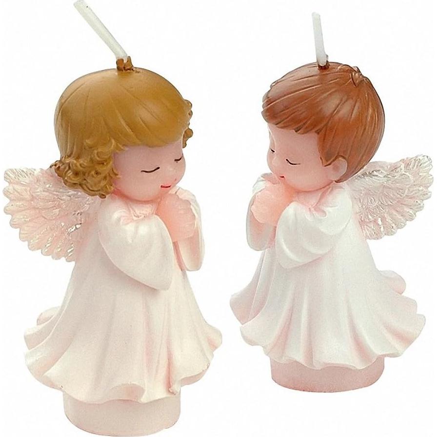 Juego de Moldes de Silicona MoldFun Ángel 3D Rosa - 2 Piezas