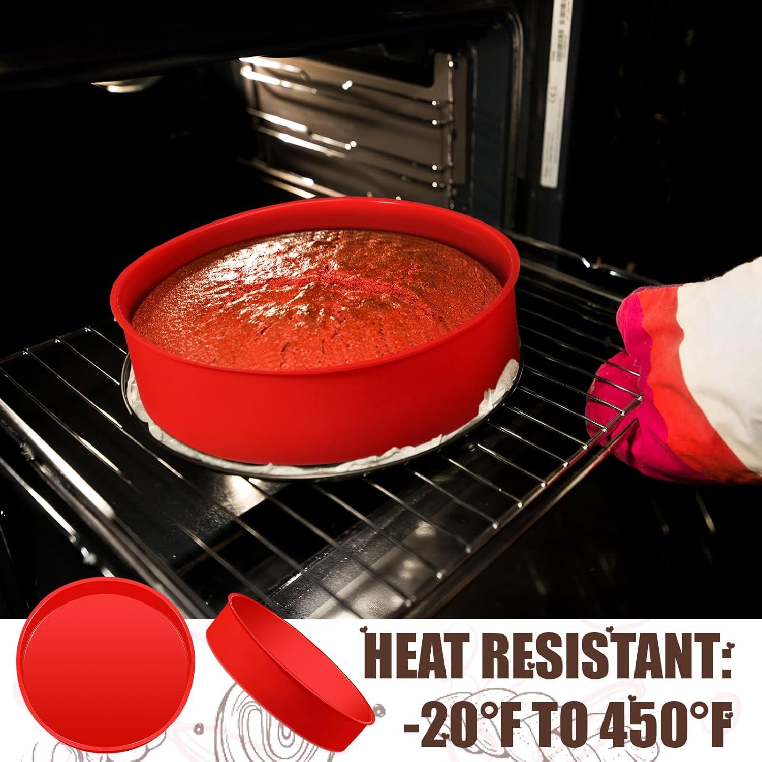 Set de 2 Moldes de Silicona Redondos Teenyyou 20.32 cm