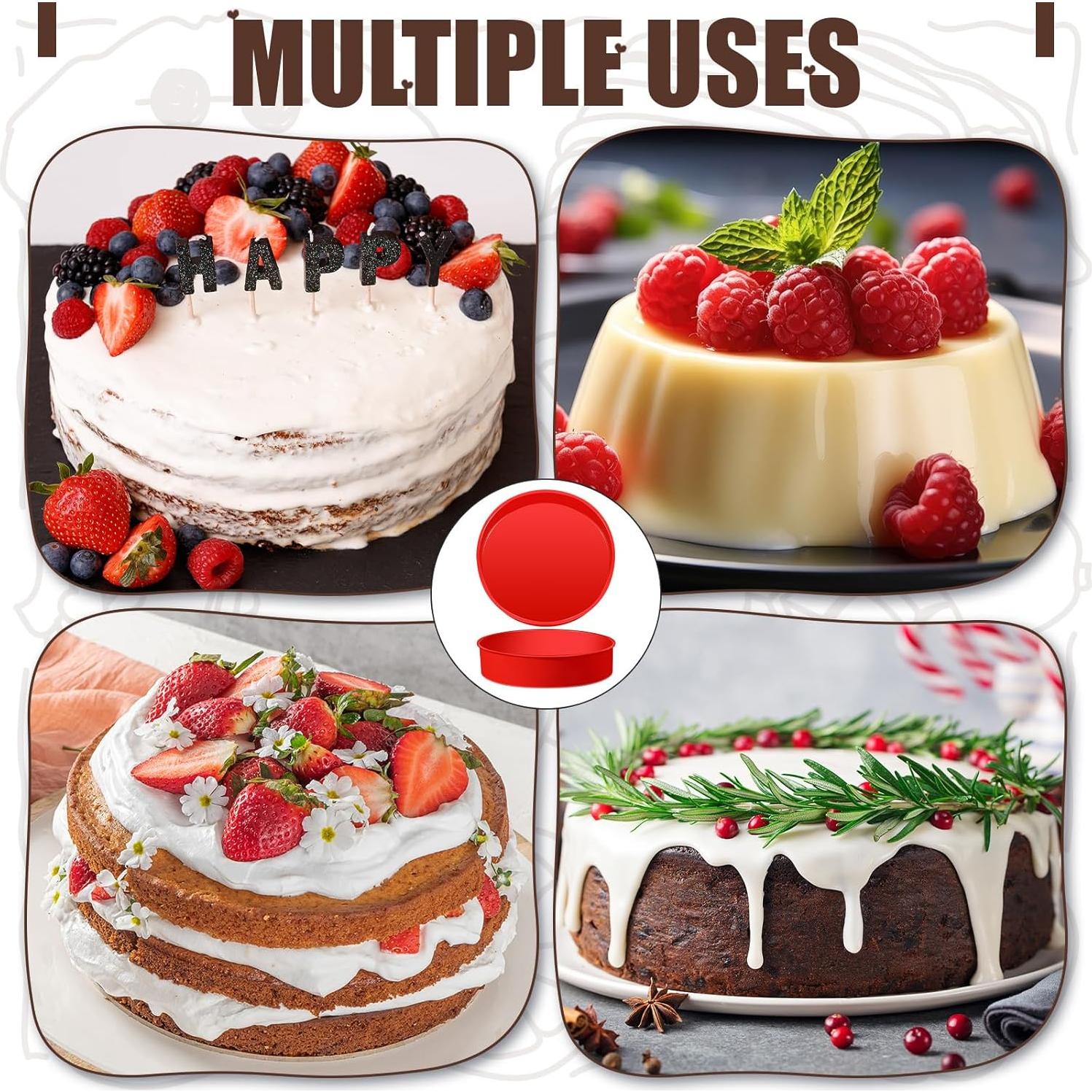 Set de 2 Moldes de Silicona Redondos Teenyyou 20.32 cm