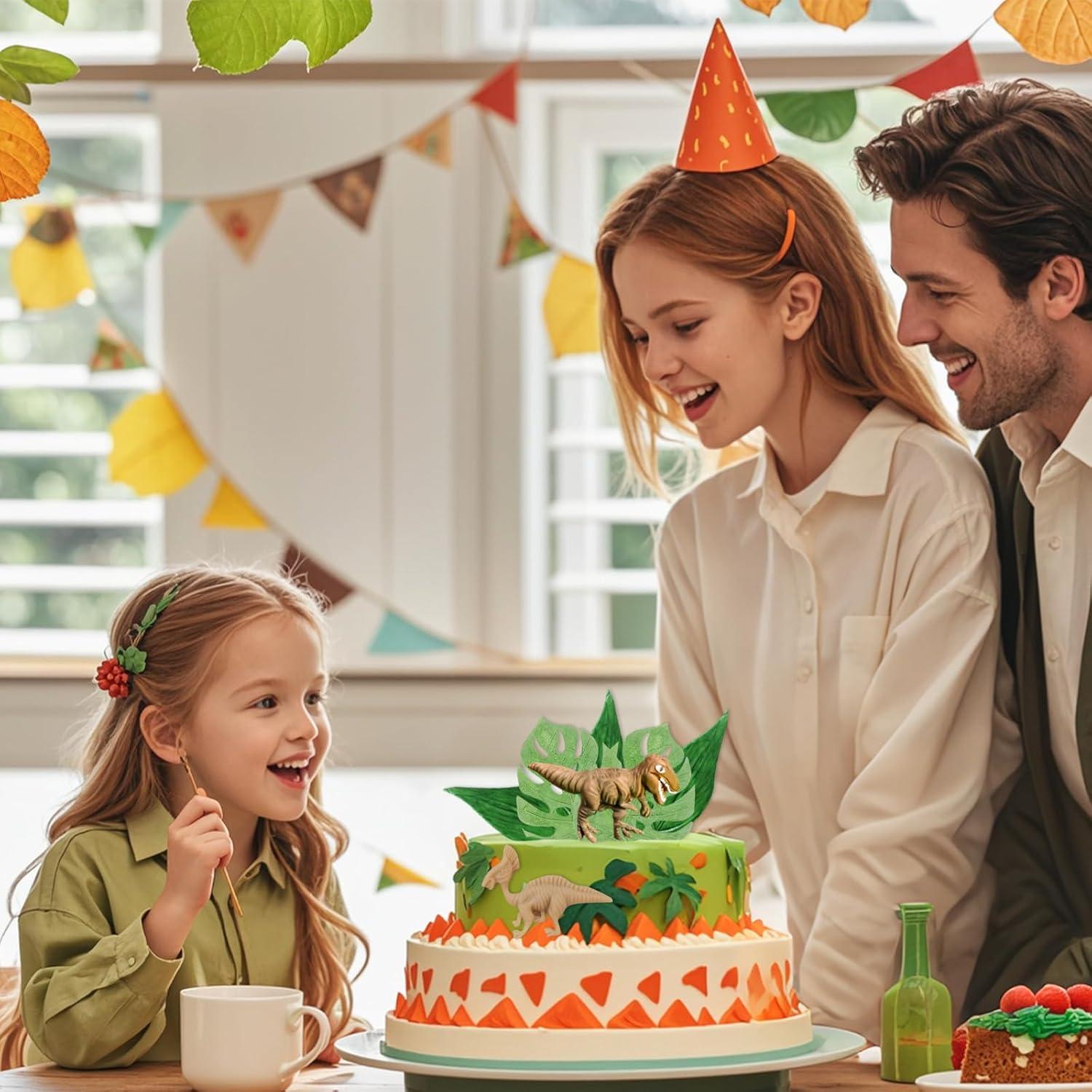 Molde de Silicona Fondant Dinosaurio Muyulin - 5 Piezas