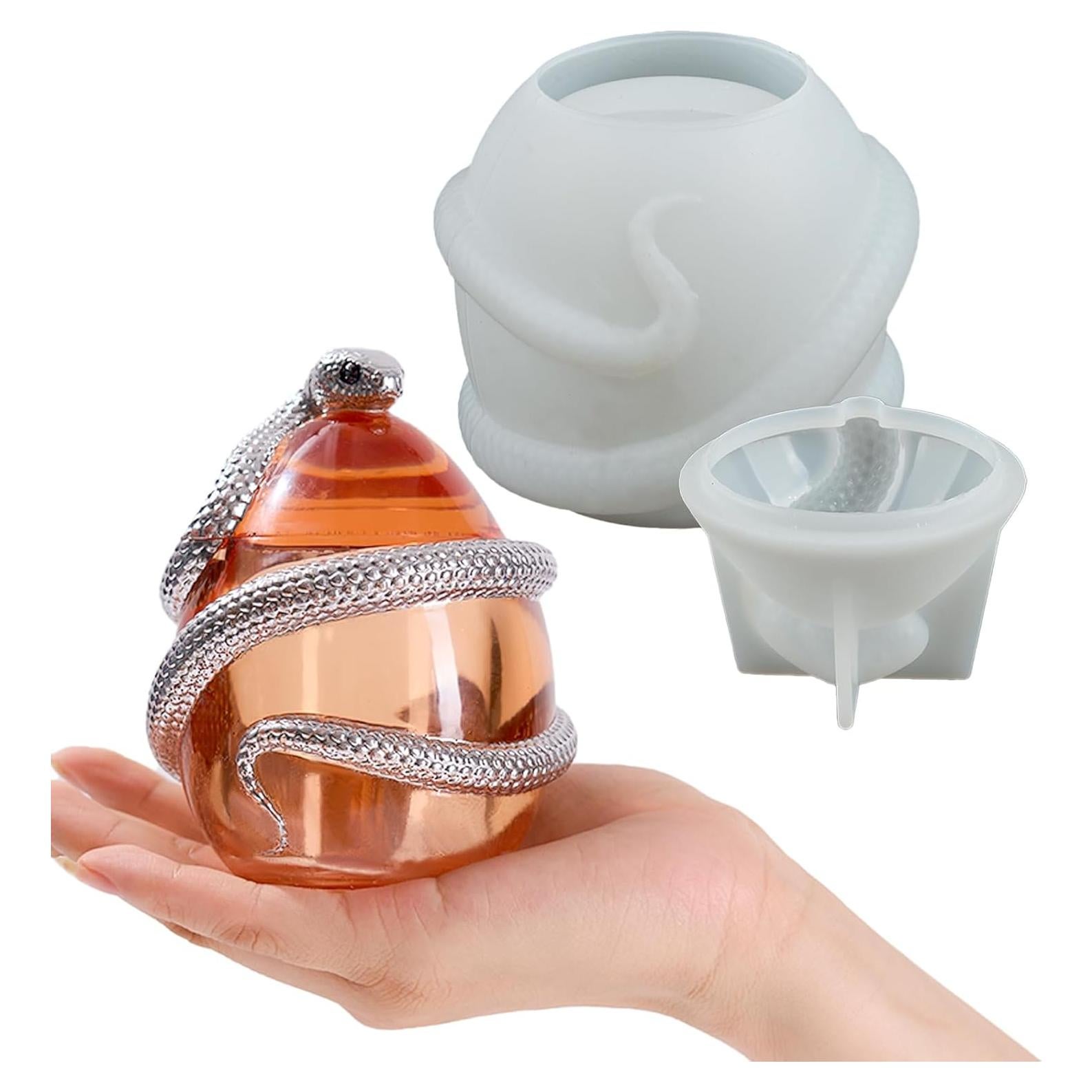 Molde de Silicona KDW Tarro de Huevo de Serpiente 8.9 cm