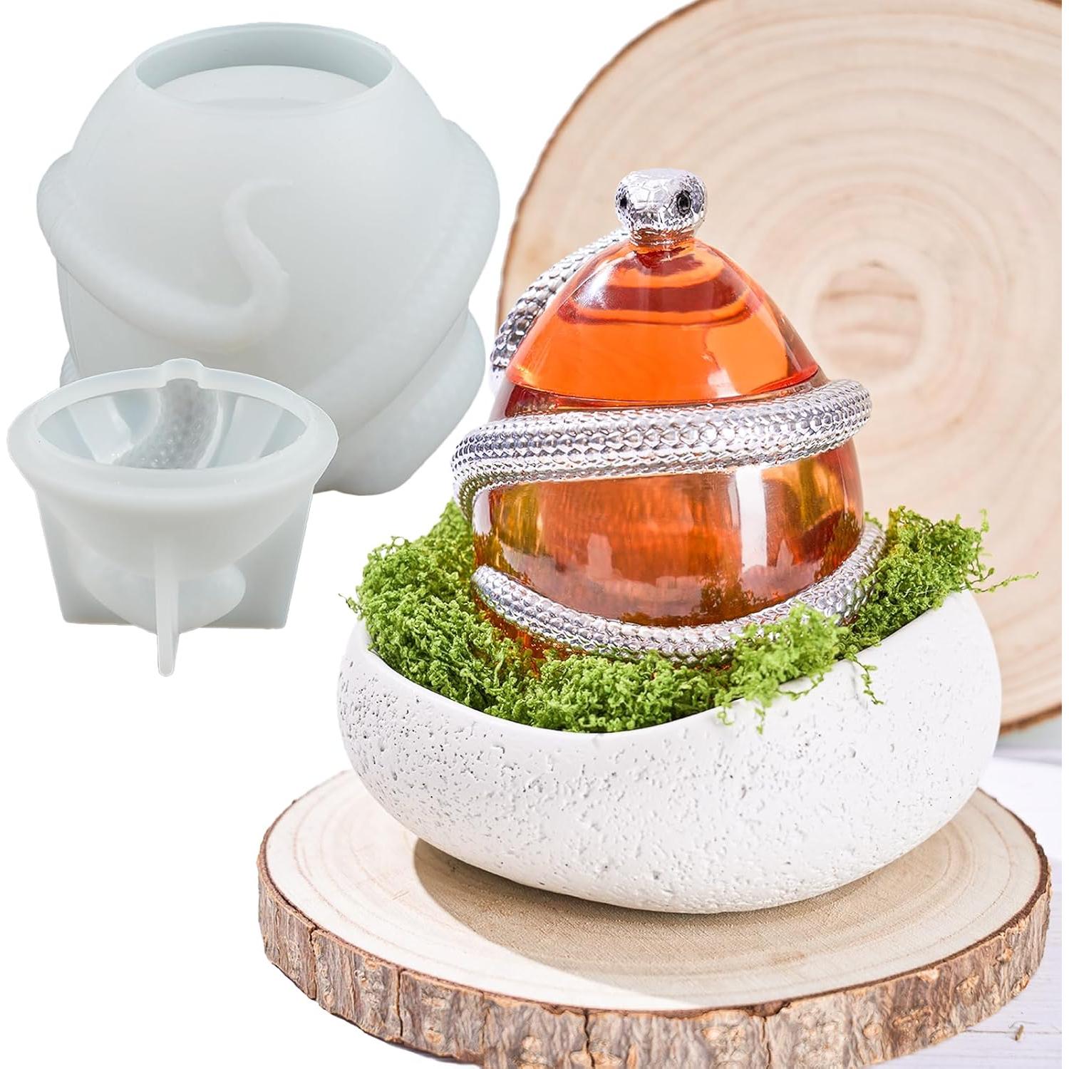 Molde de Silicona KDW Tarro de Huevo de Serpiente 8.9 cm