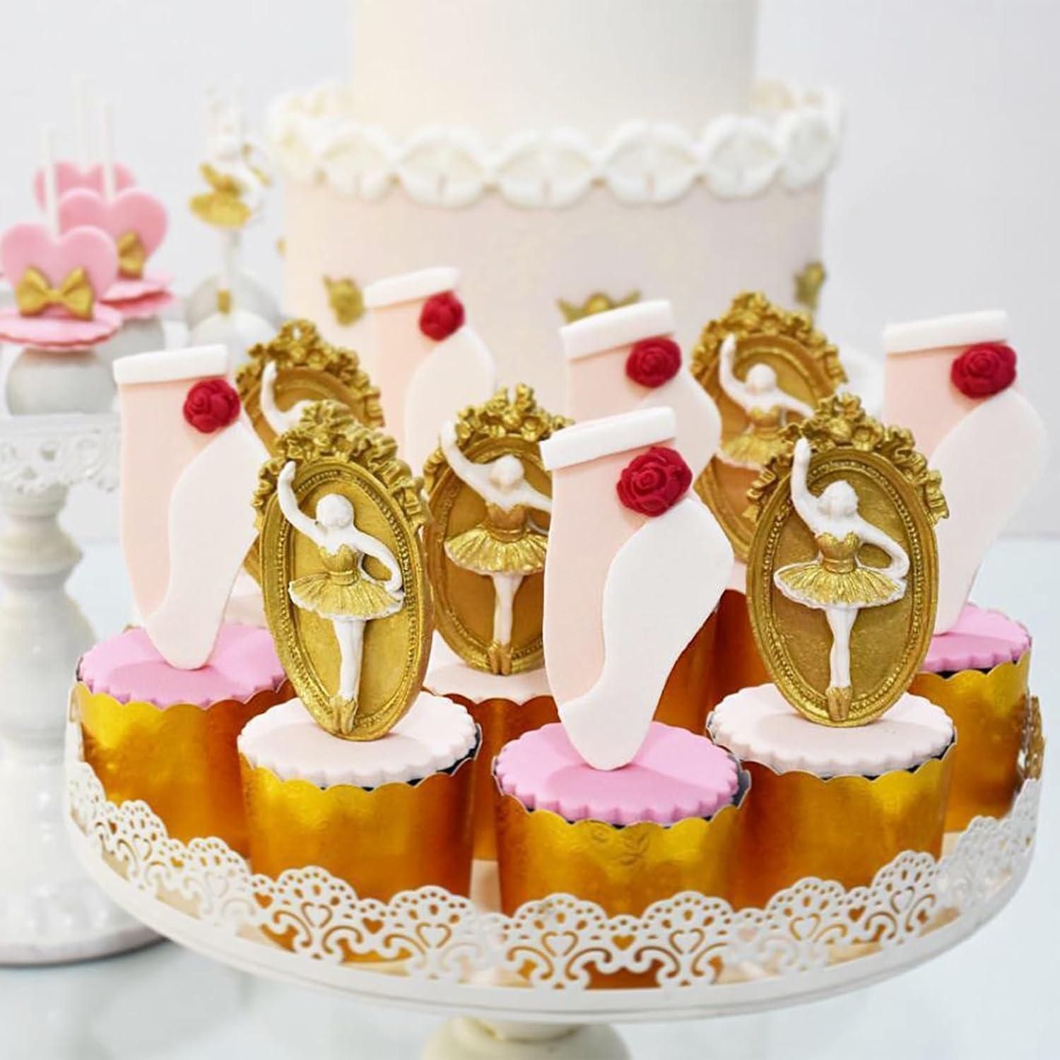 Juego de Moldes de Silicona Rosa NM para Repostería - 4 Piezas