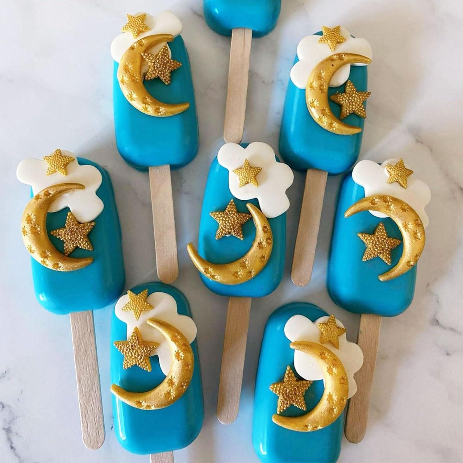 Moldes de Silicona para Fondant y Chocolate YWZBOMOLDRM - 5 Pcs