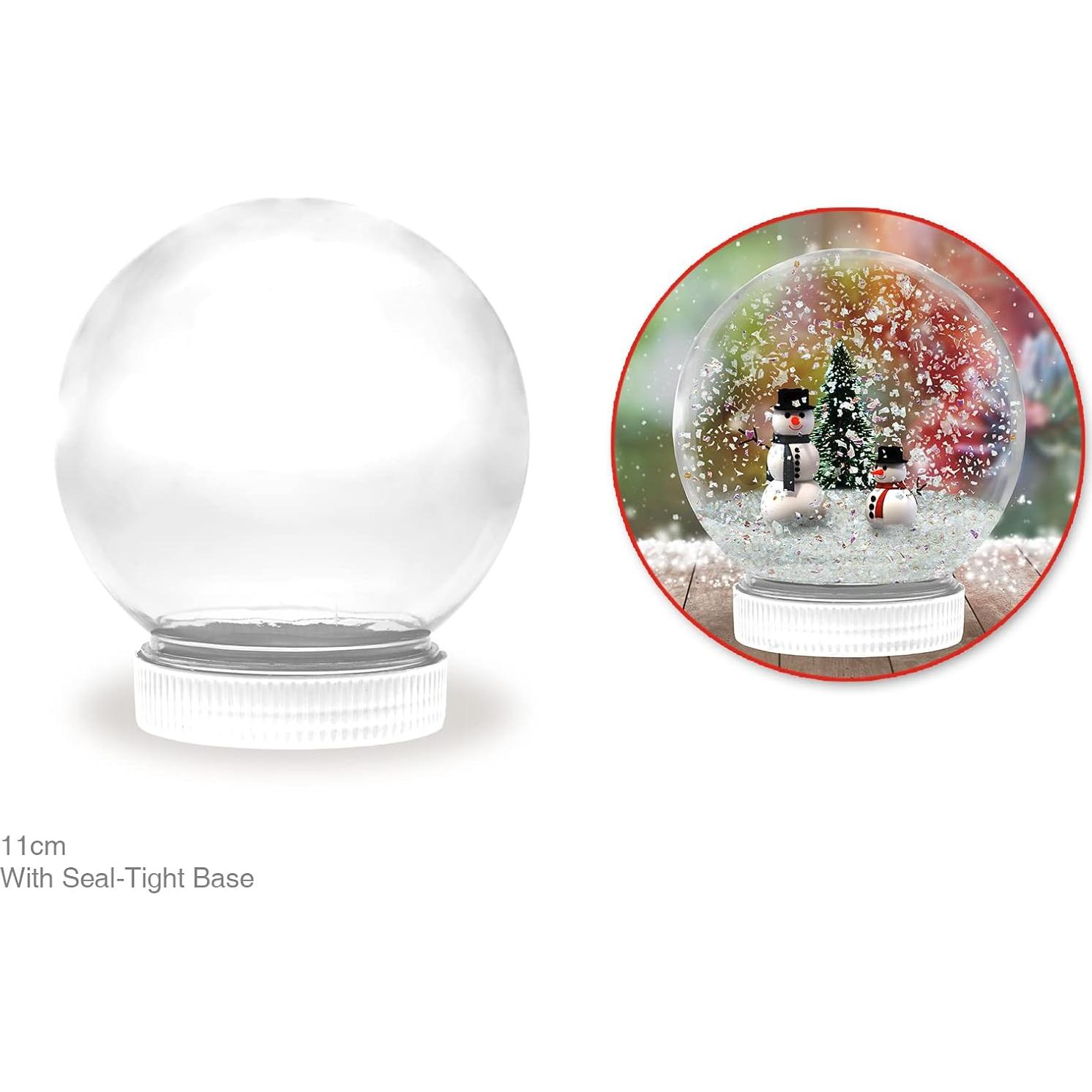 Globo de Nieve DIY Suministro de Manualidades 12.7 cm