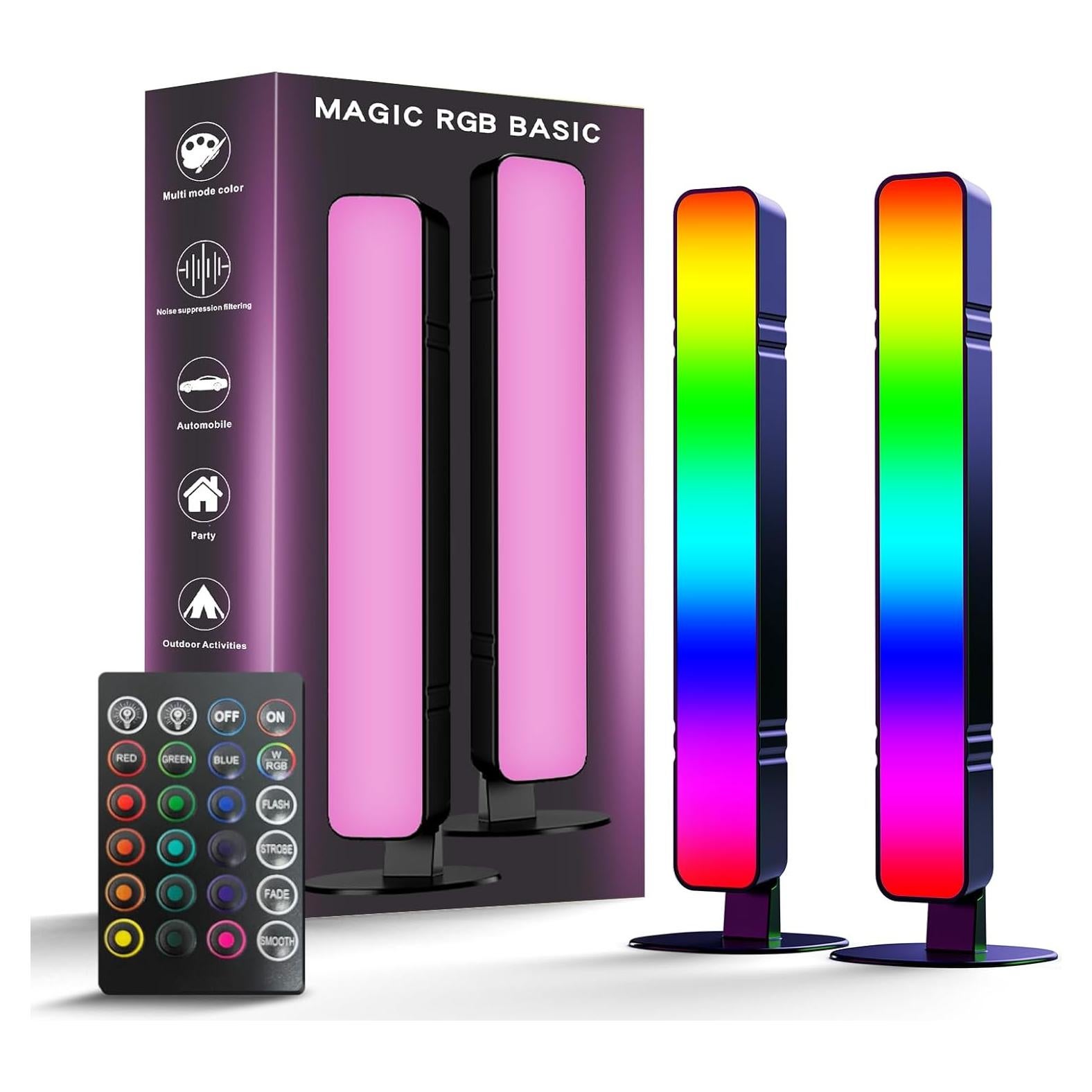 Barra de Luz LED RGB MICTUL con Control Remoto 91 cm