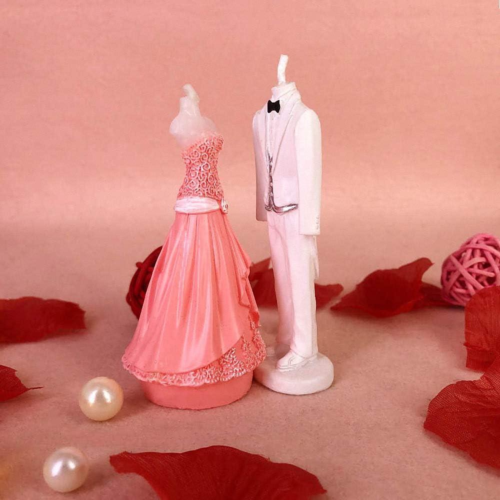 Juego de Moldes de Silicona 3D Novio y Novia MoldFun