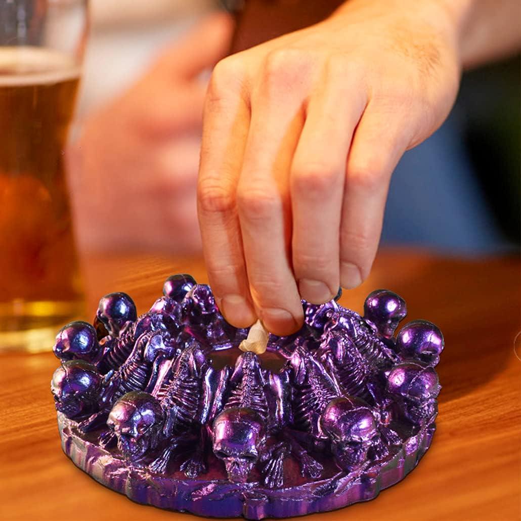 Molde de Silicona Calavera KyeeaDIY para Cenicero 15.8 cm