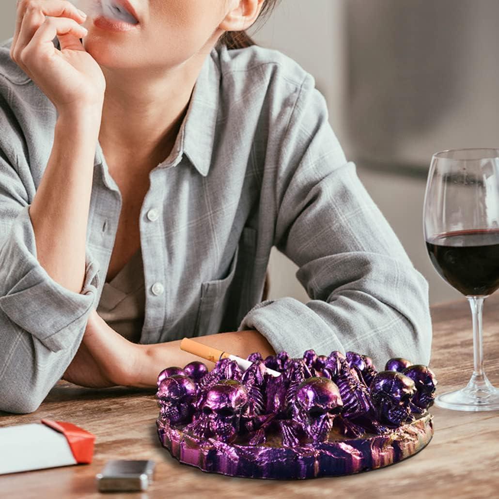 Molde de Silicona Calavera KyeeaDIY para Cenicero 15.8 cm