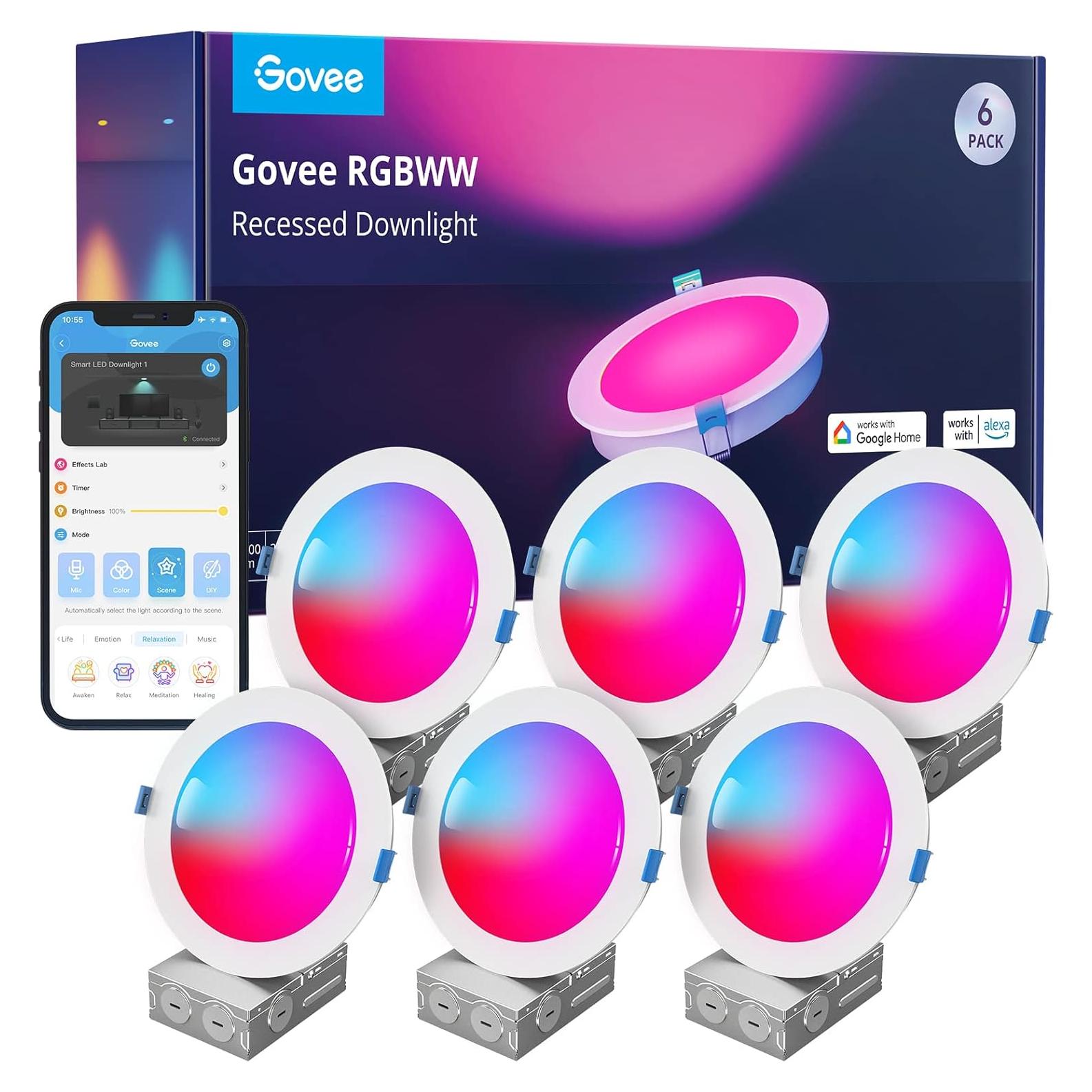 Govee Downlight LED Inteligente 14.99cm RGBWW 1100 Lúmenes