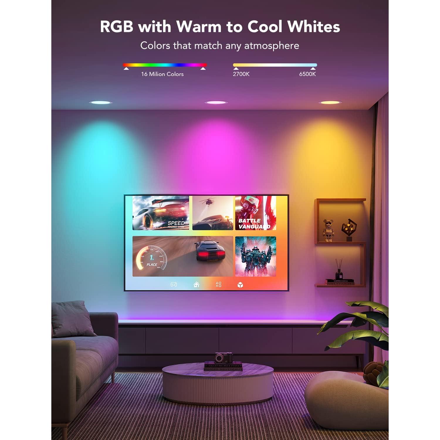 Govee Downlight LED Inteligente 14.99cm RGBWW 1100 Lúmenes