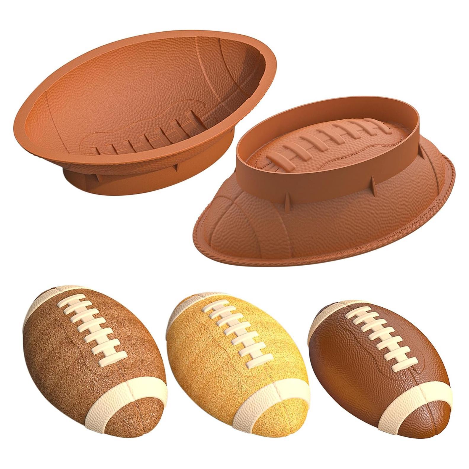 Molde de Silicona para Pastel de Fútbol 29 cm Heyiminy