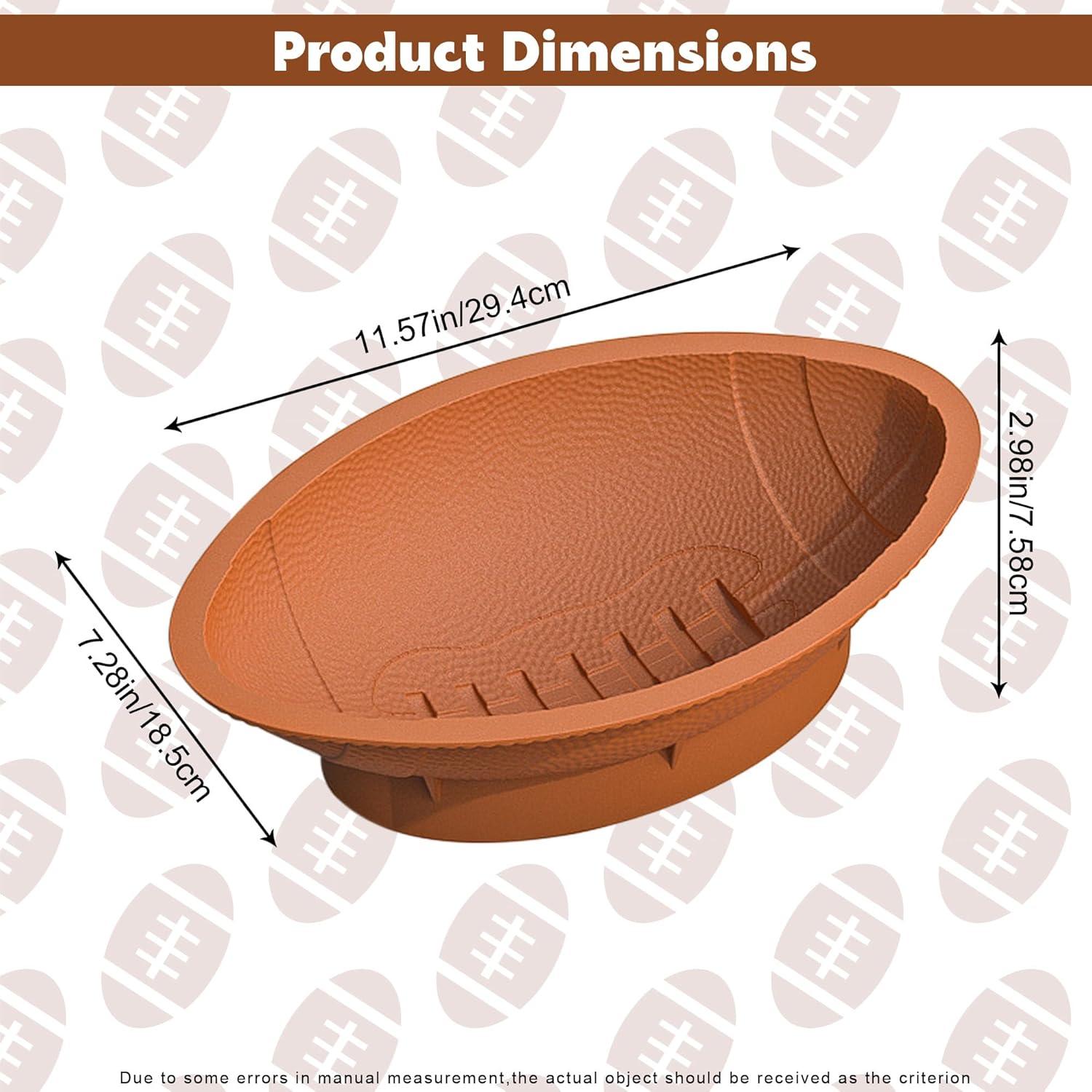 Molde de Silicona para Pastel de Fútbol 29 cm Heyiminy