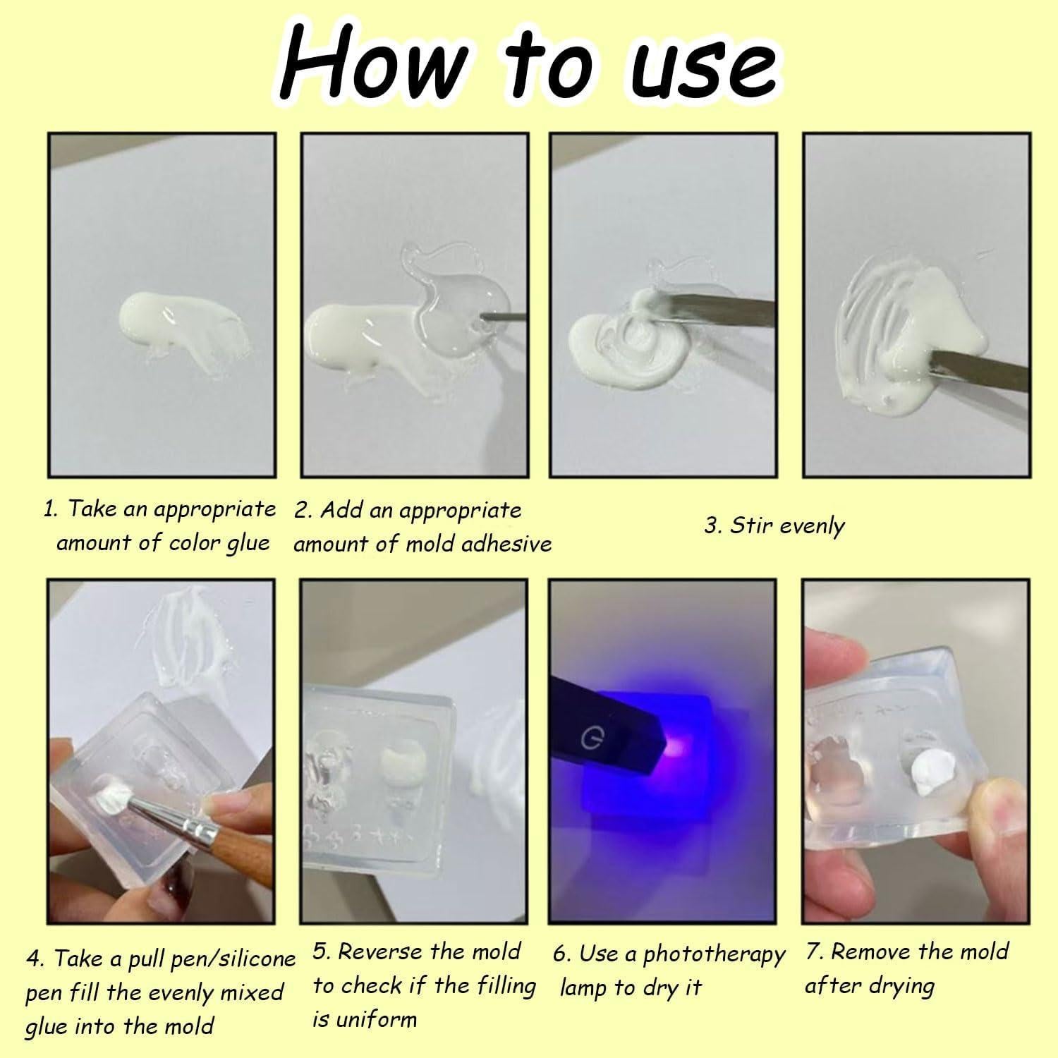 Moldes de Uñas de Silicona 3D Mtruil - Navidad Copo de Nieve