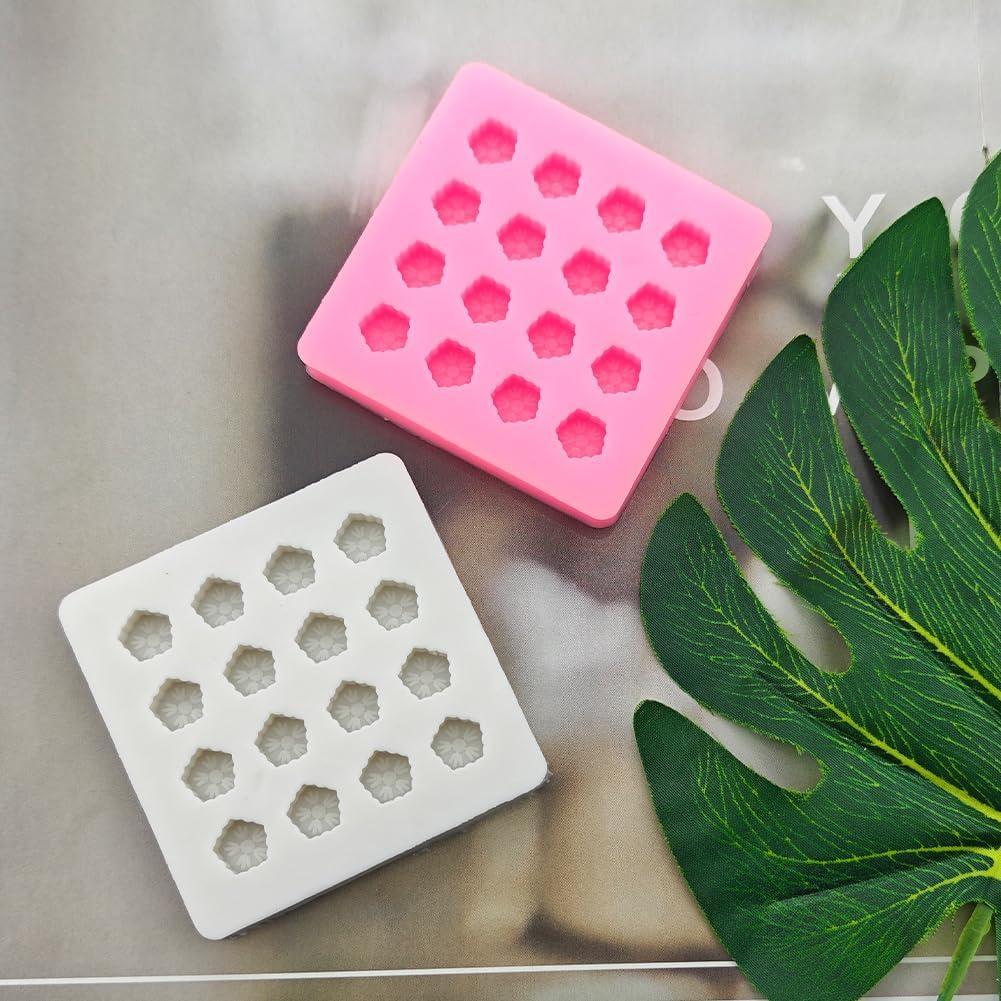 Moldes de Silicona Capiant Mini Copo de Nieve para Joyería DIY