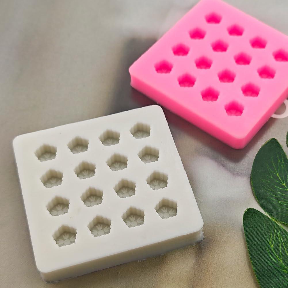 Moldes de Silicona Capiant Mini Copo de Nieve para Joyería DIY