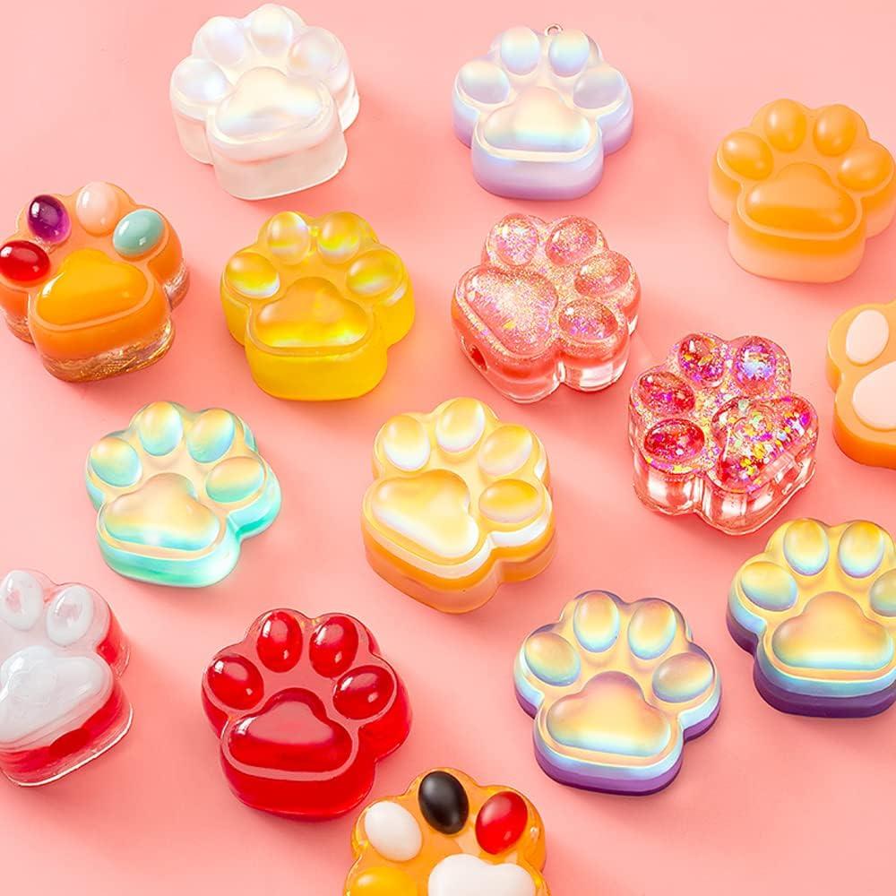 Moldes de Silicona para Resina Nifocc - Patas de Gato 2 Pcs