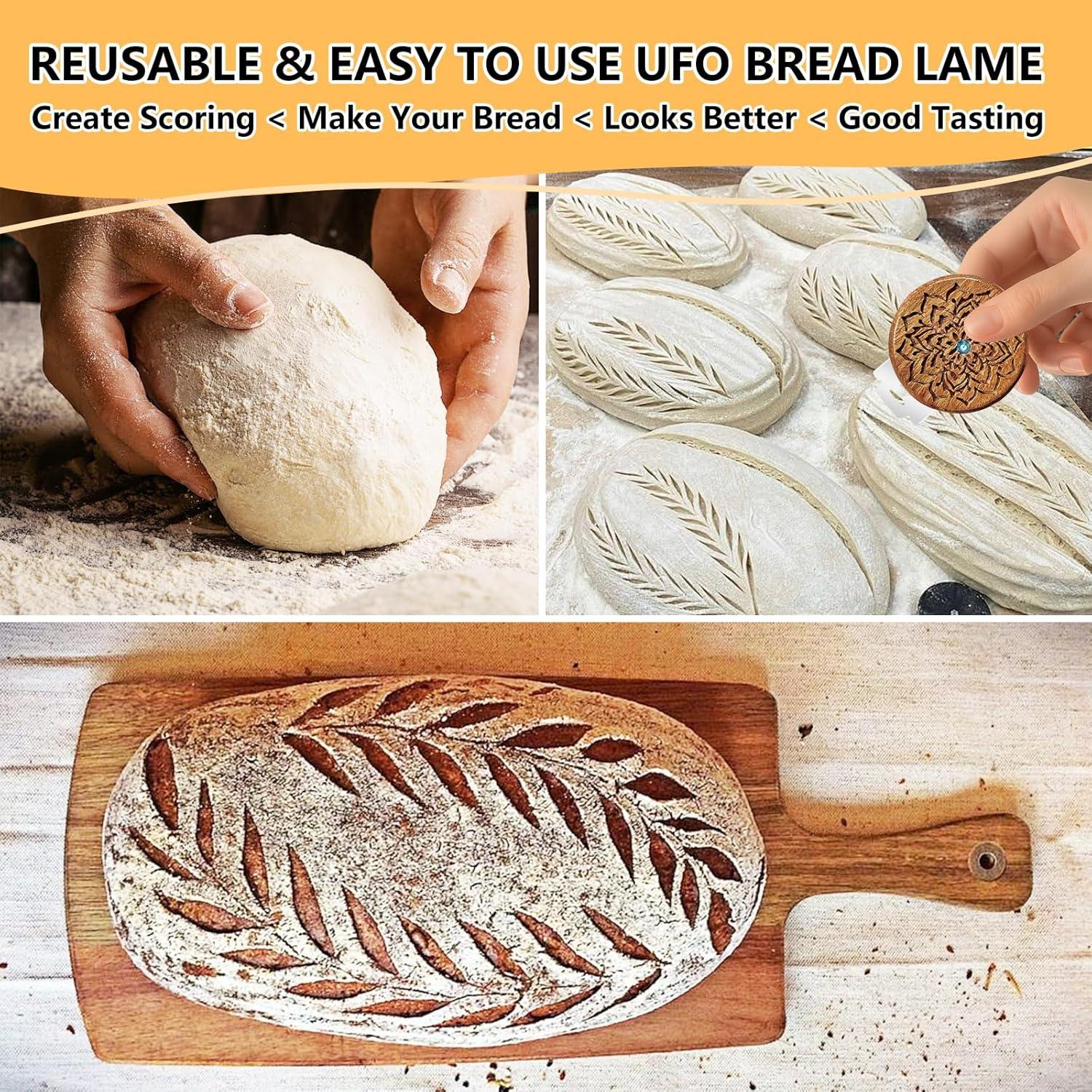 Herramienta de Puntuación de Pan COOHLYEE UFO con 5 Cuchillas