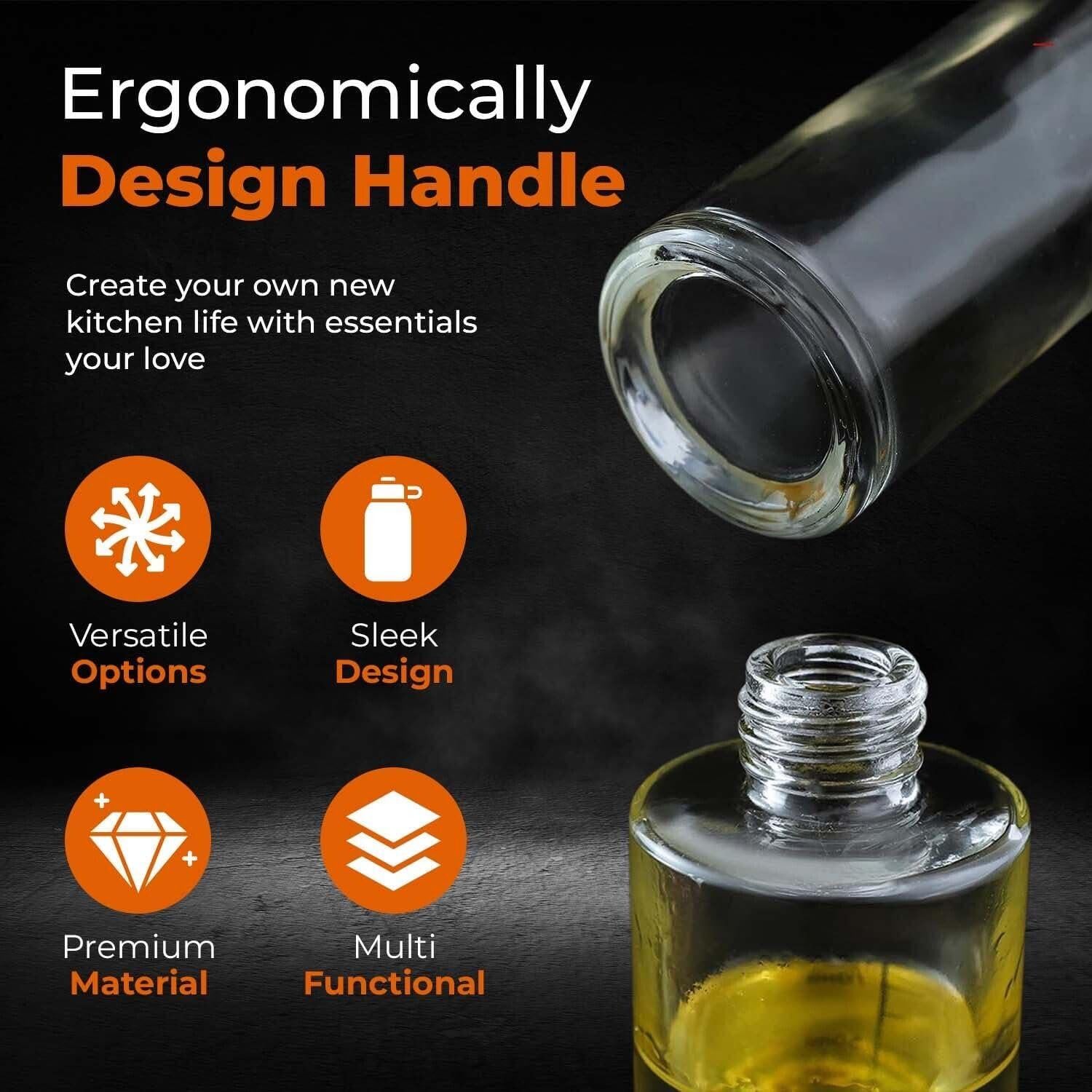 Pulverizador de Aceite VIGOR PATH 100ml Acero Inoxidable