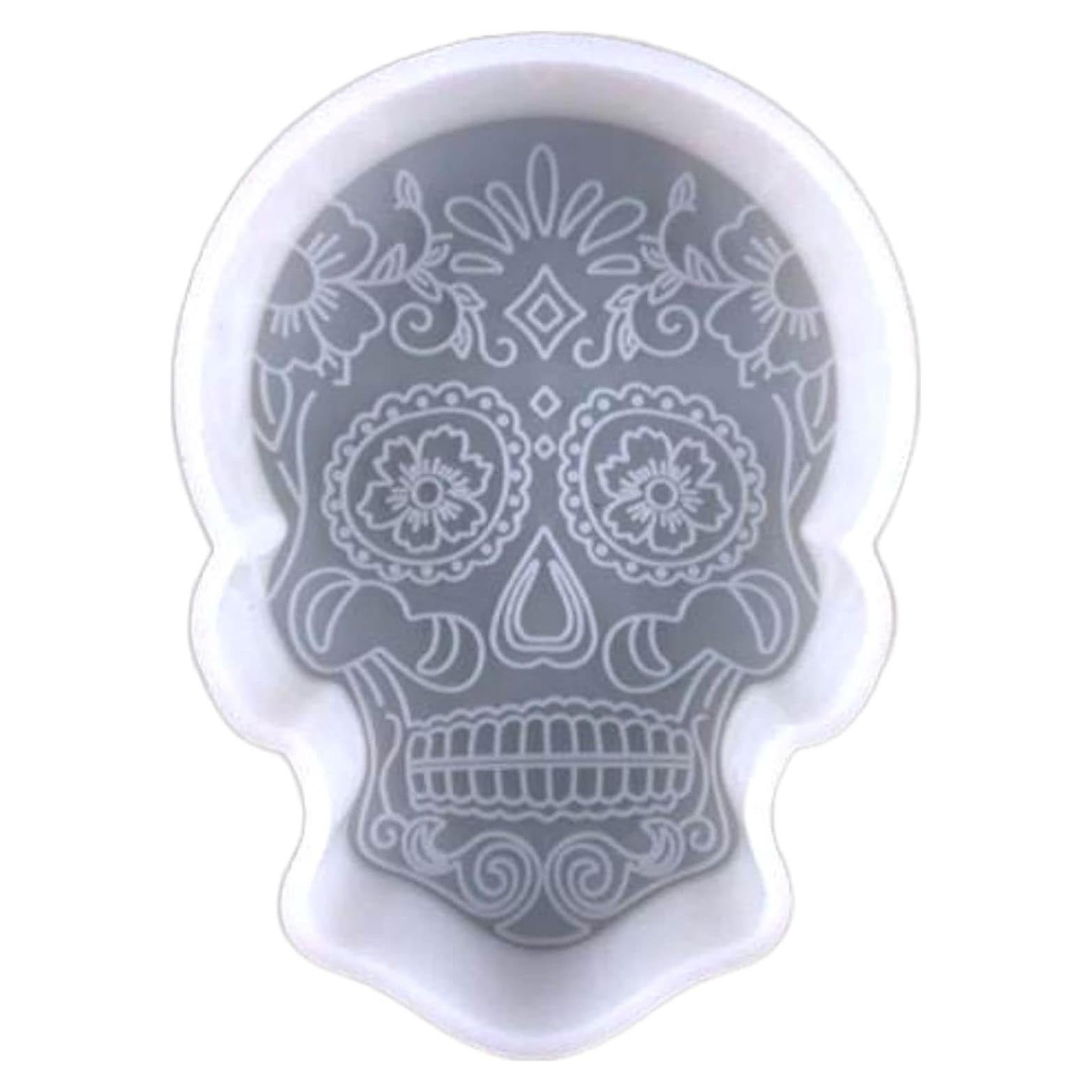 Molde de Silicona Calavera de Azúcar Lashicorn 8.9x12.7 cm