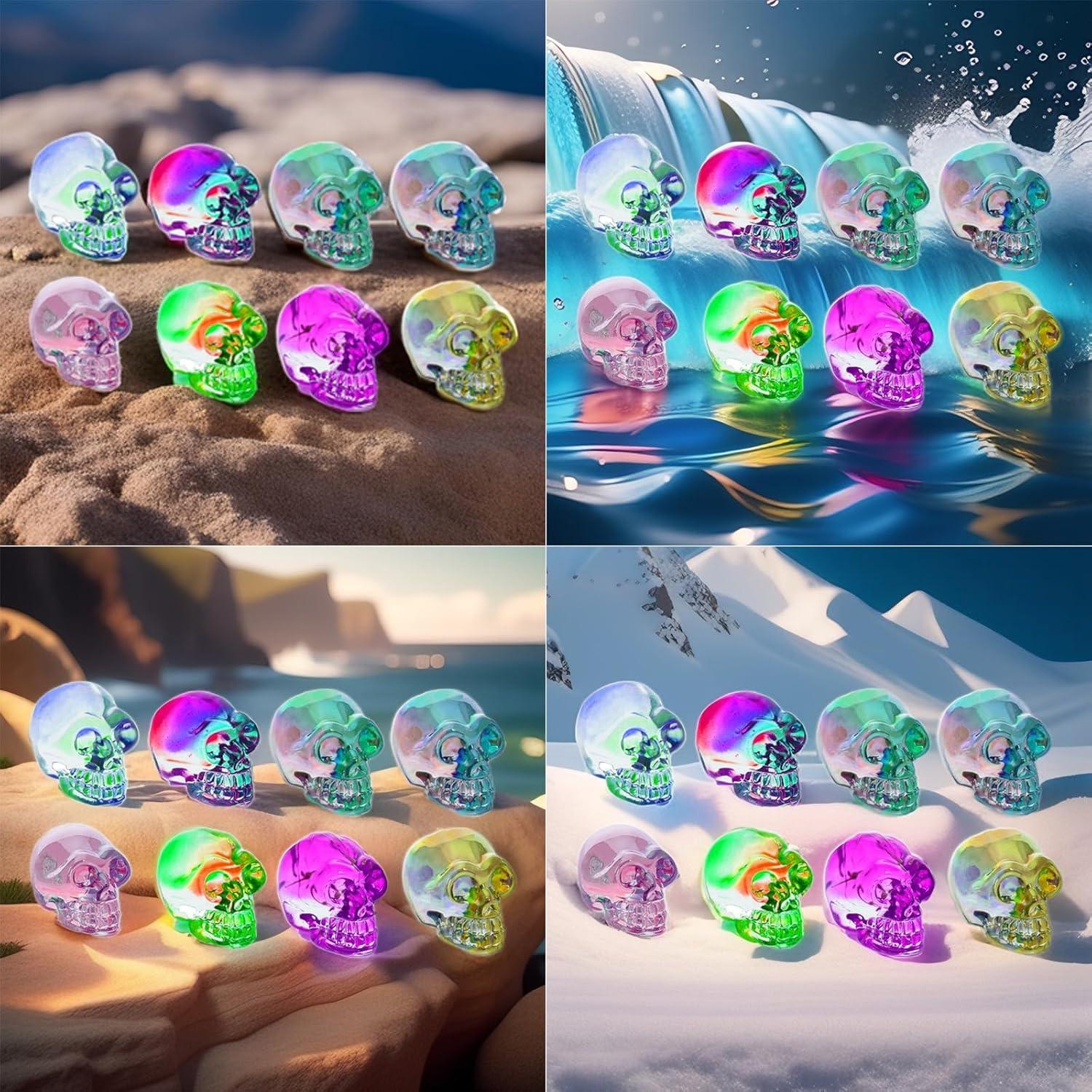 8 Moldes de Silicona Calavera Halloween YRIHJIXQ para Resina