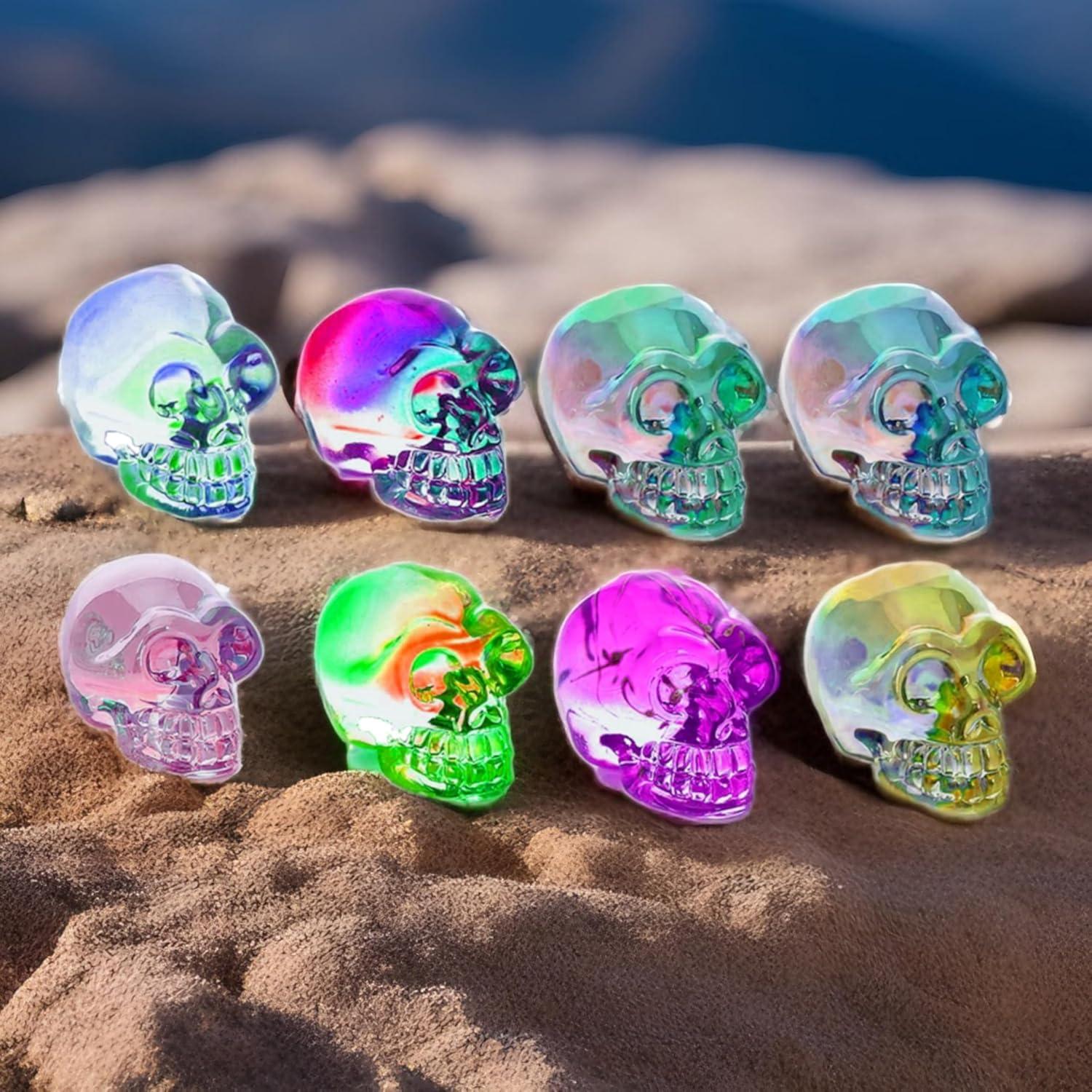 8 Moldes de Silicona Calavera Halloween YRIHJIXQ para Resina