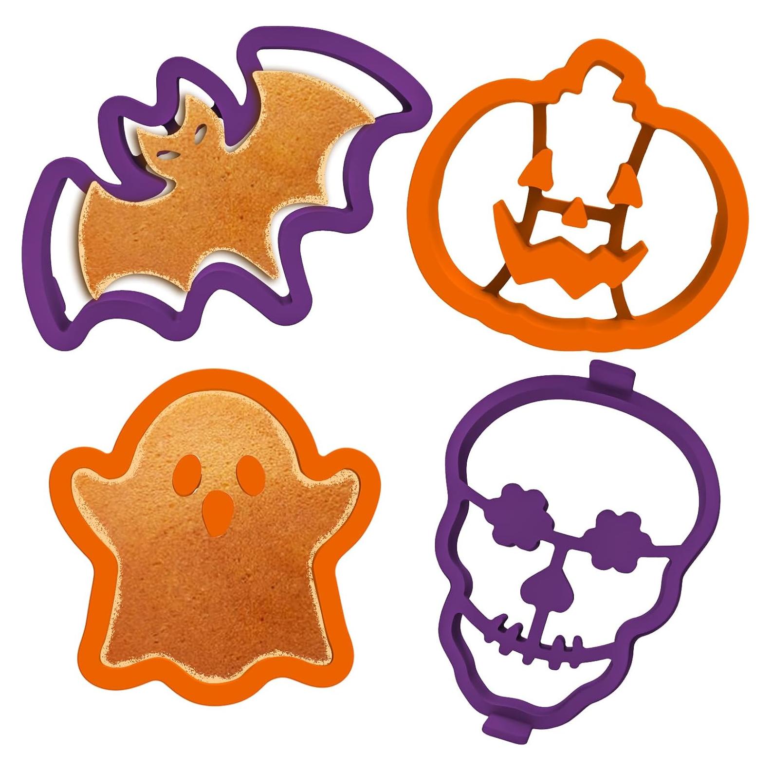 Moldes de Silicona Kamehame para Pancakes Halloween - 4 Piezas