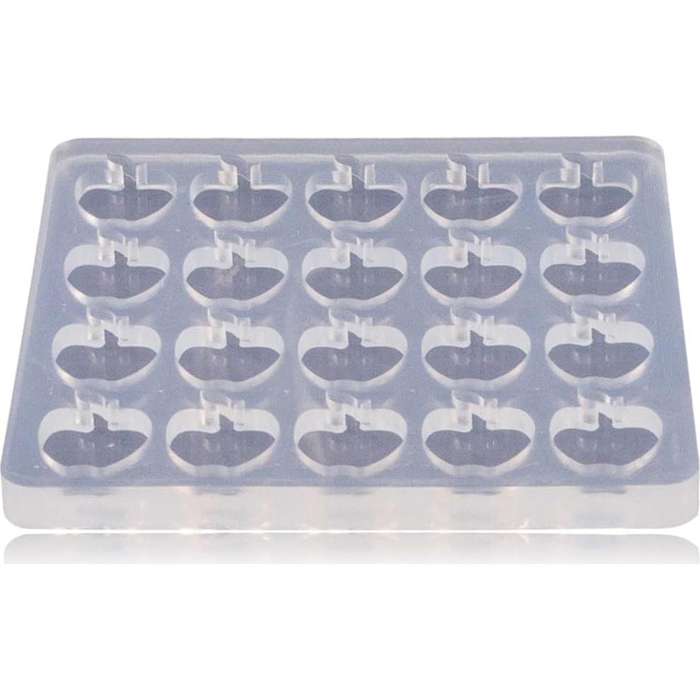 Molde de Silicona para Pendientes Angel Wings Manzana Mini