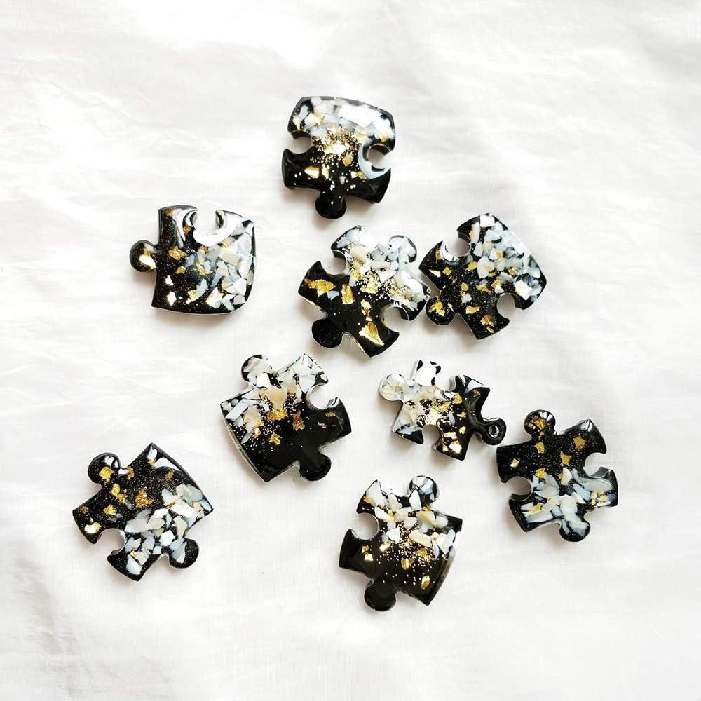 Moldes de Silicona para Joyería Fewo - 4 Piezas Rompecabezas