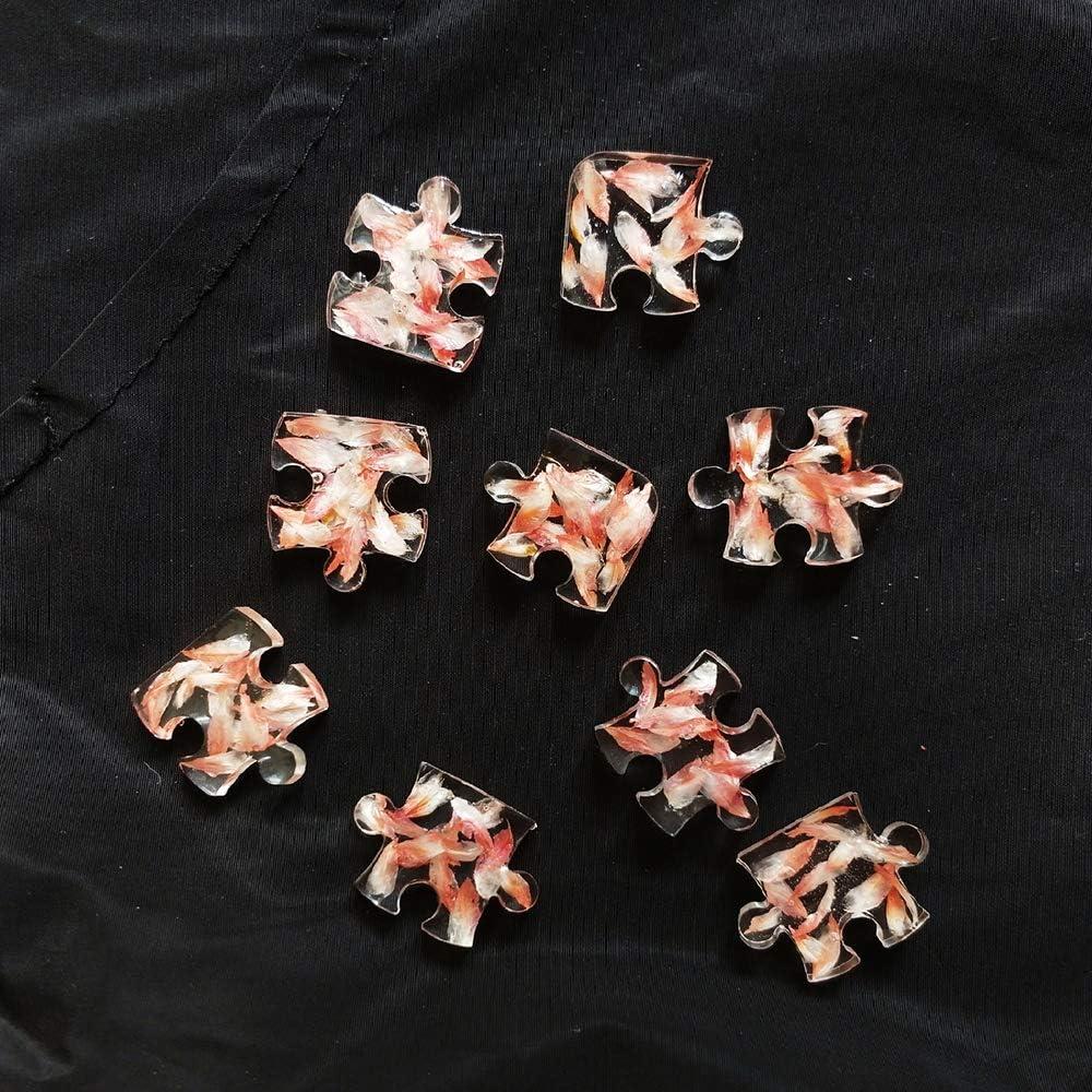 Moldes de Silicona para Joyería Fewo - 4 Piezas Rompecabezas